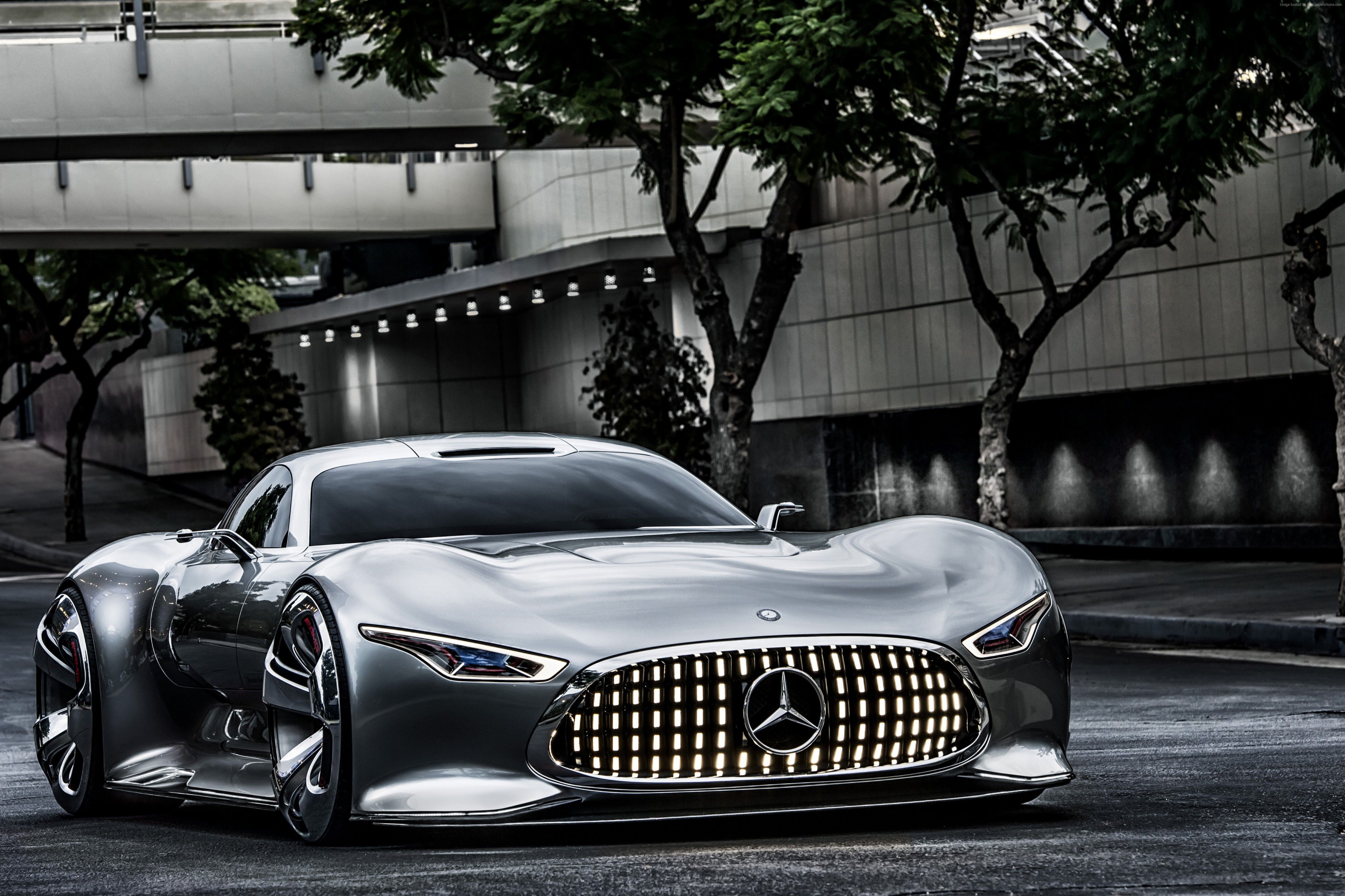 Wallpaper Mercedes Benz AMG Vision, 5k, 4k Wallpaper, Supercar, Gran