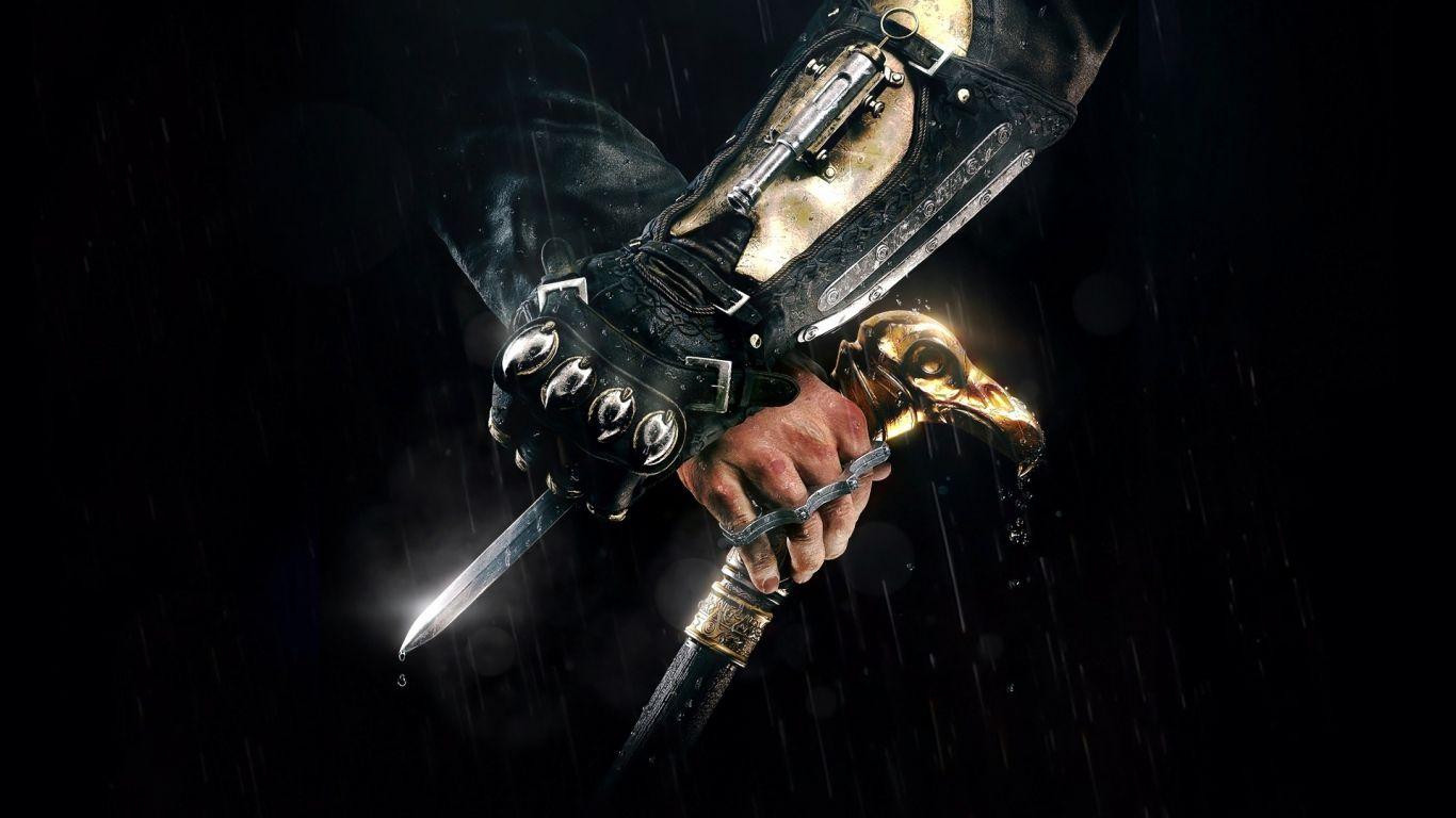 HD Background Assassins Creed Syndicate Knife Sword Wallpaper