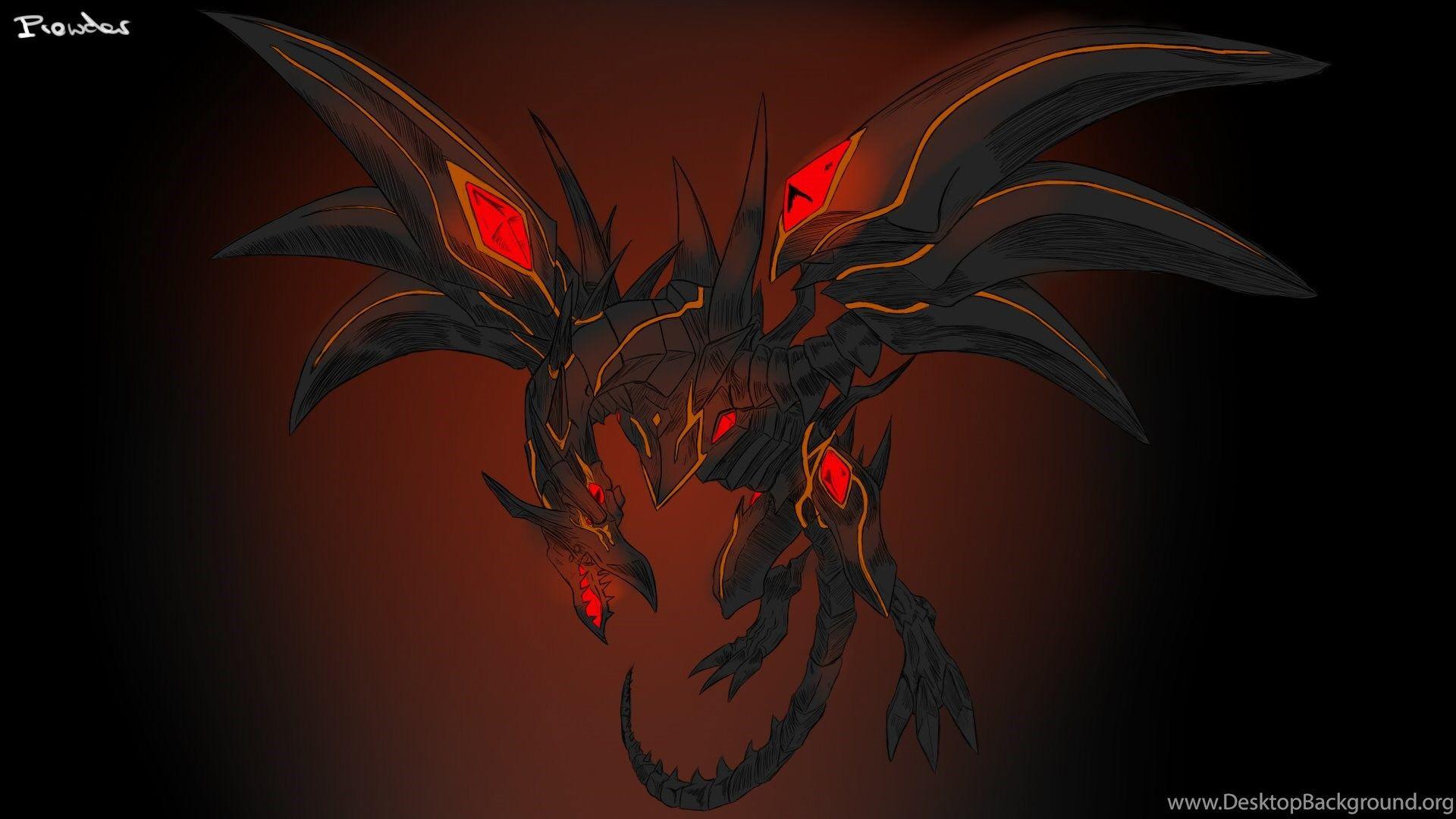 Yu Gi Oh! Dragons: Red Eyes Darkness Dragon By Prowdz