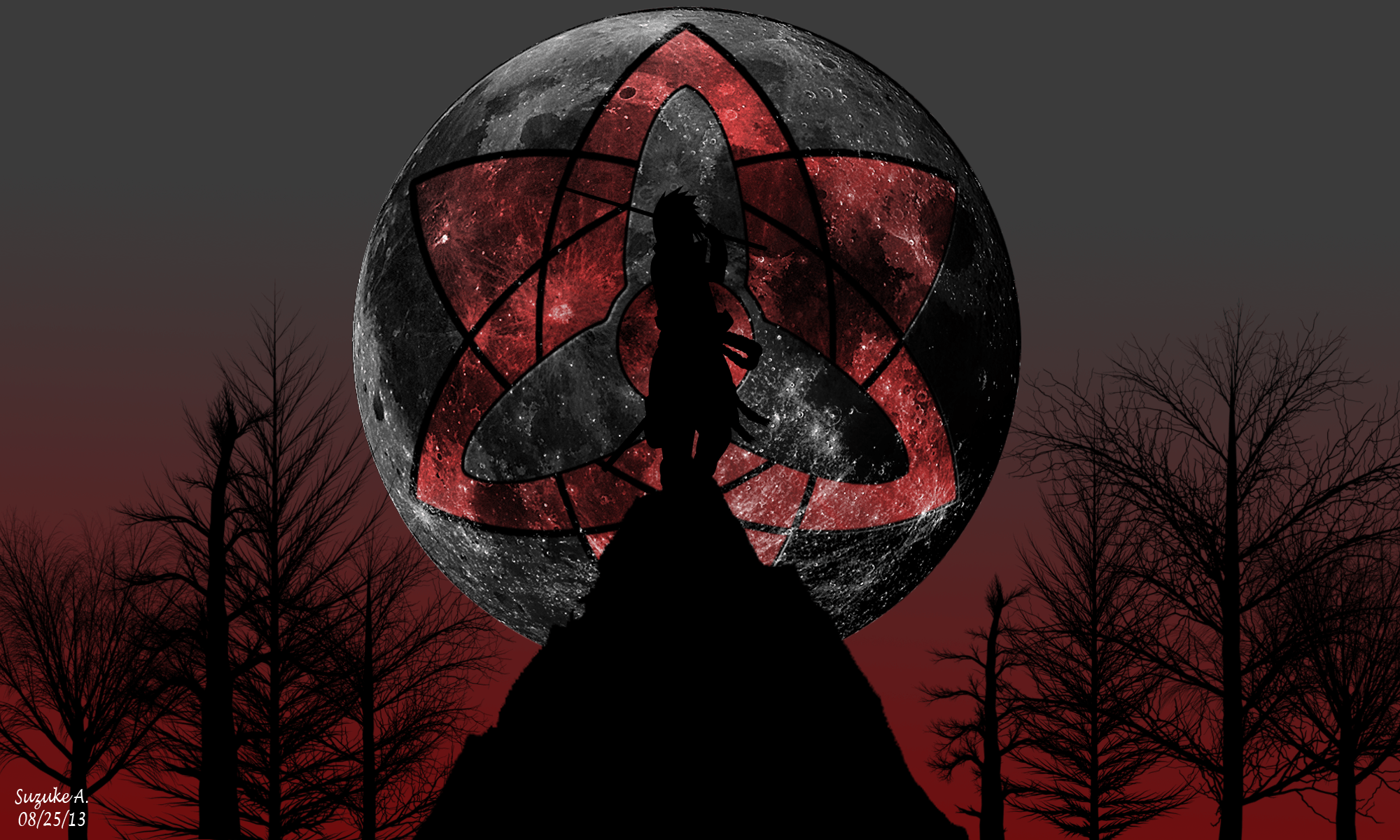 Sasuke Uchiha Rinnegan [Moon Eye] Wallpaper