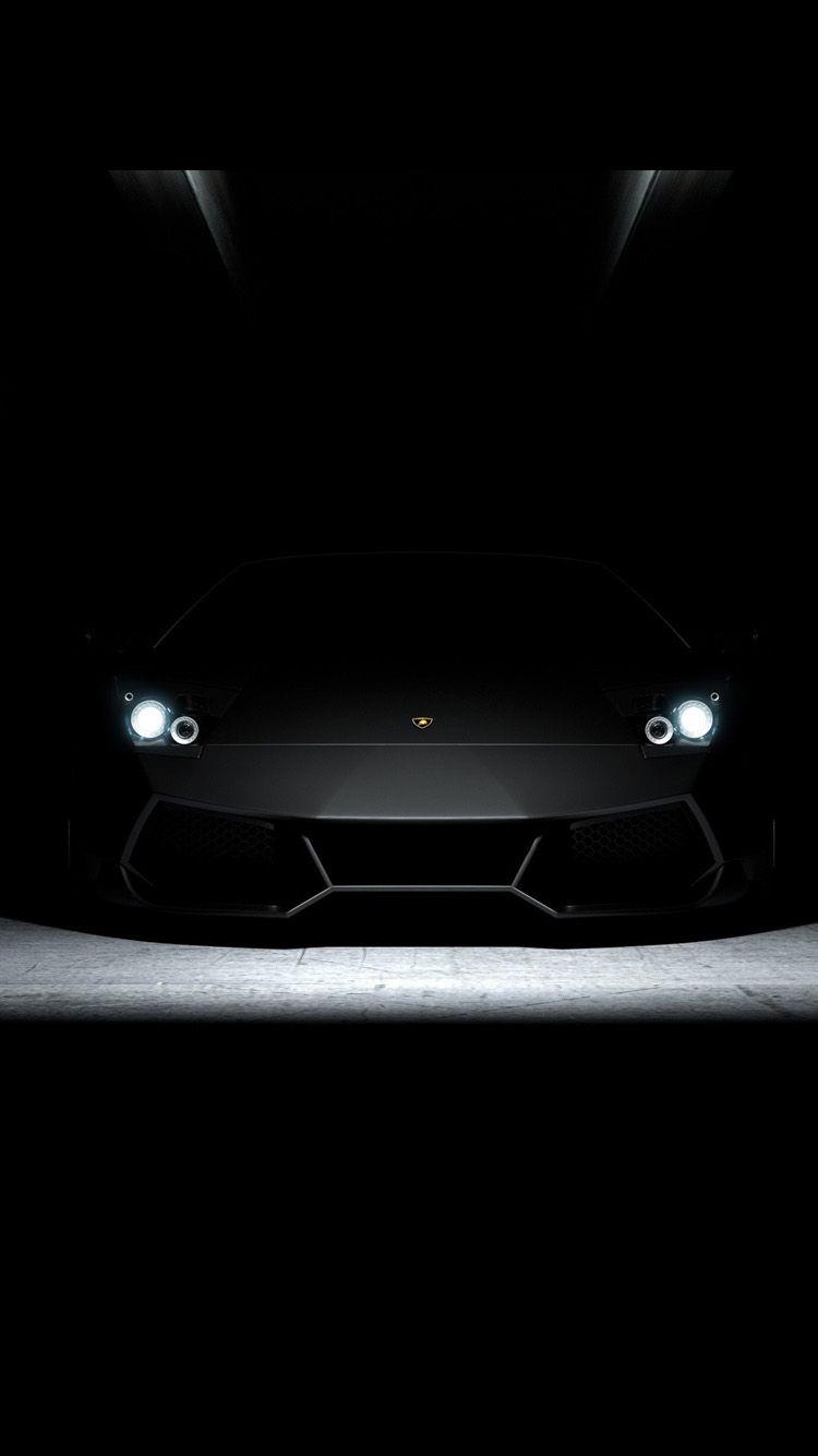 Lamborghini black car logos HD phone wallpaper  Peakpx