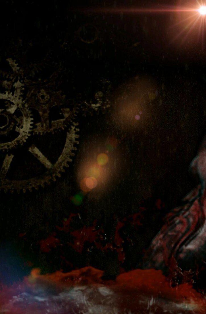 Evil Steampunk phone background