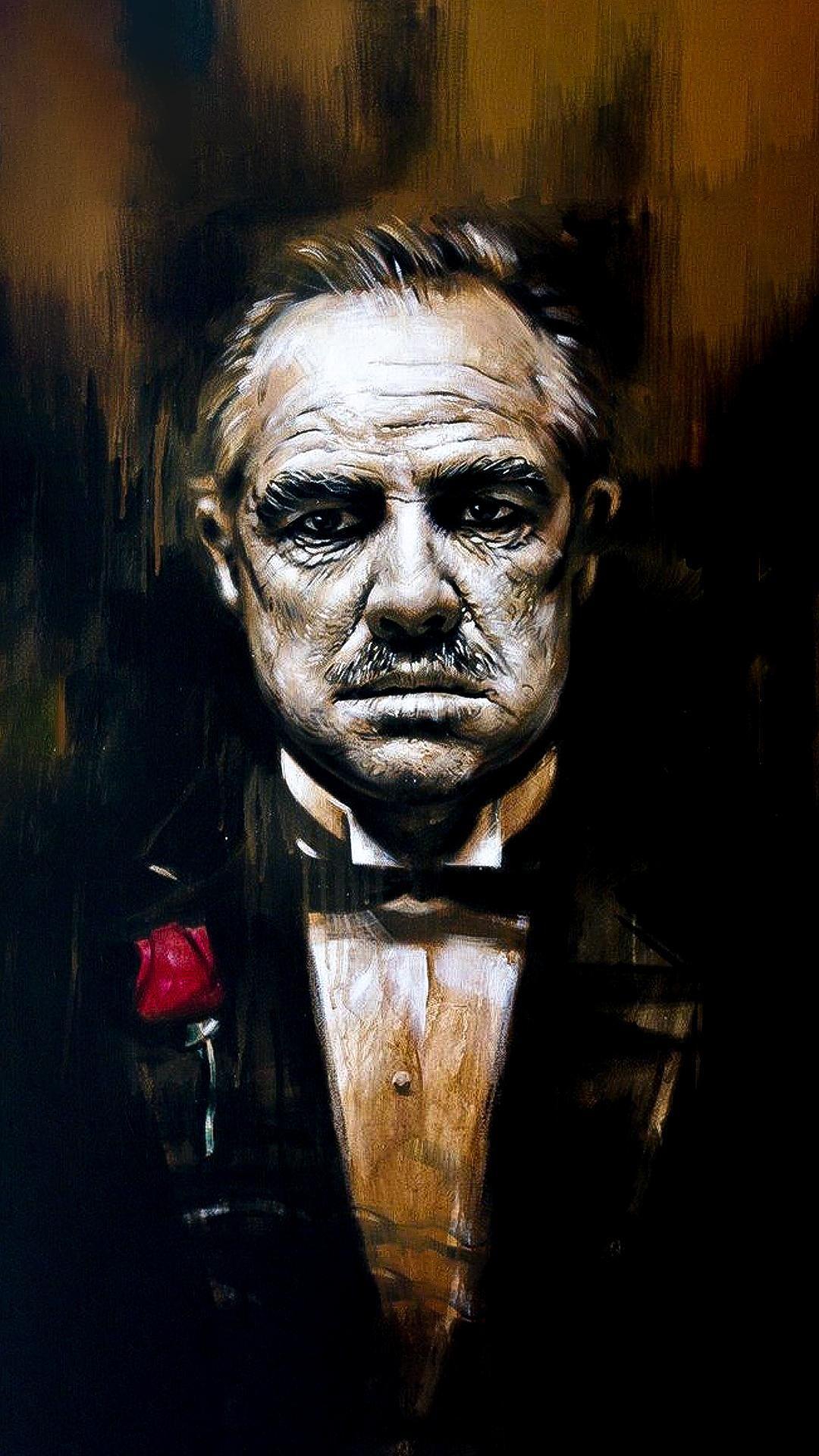 Don Vito Corleone [Edited For Wallpaper]. Movies Tv Shows