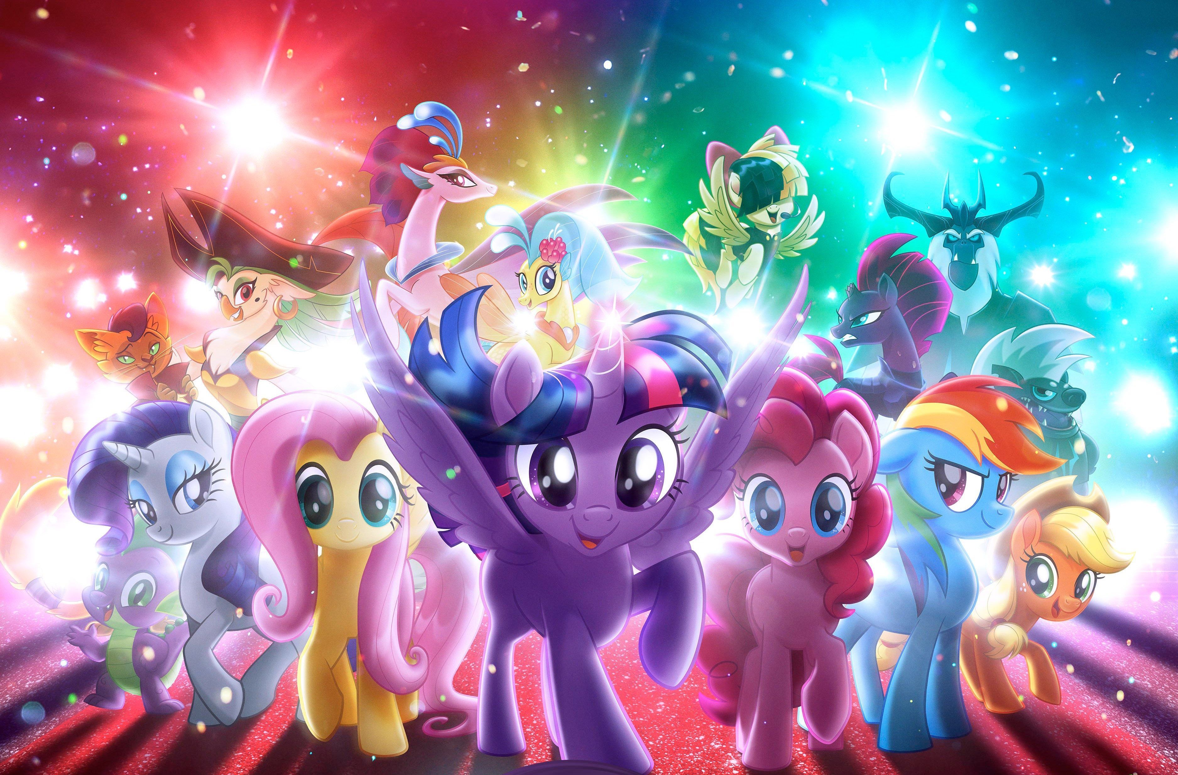 my little pony the movie 4k computer HD wallpaper free