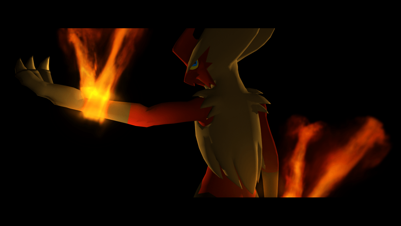 Pokemon 3D: Mega Blaziken