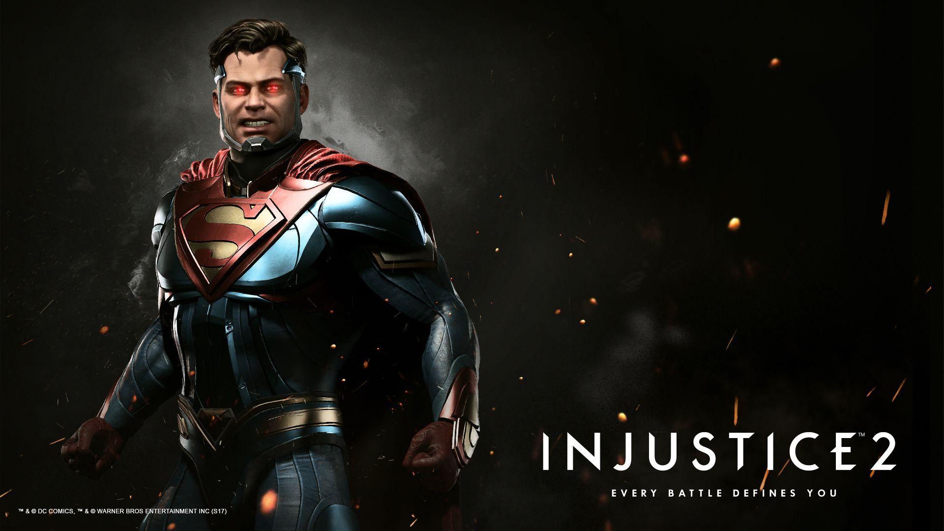 Injustice2 SUPERMAN Wallpaper 1920x1080. Injustice