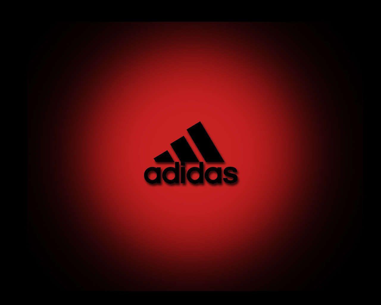 red adidas background