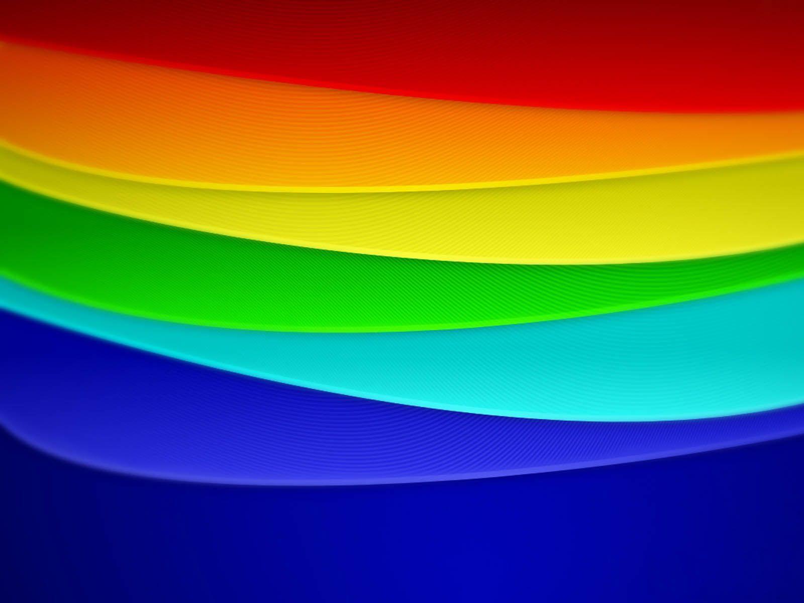 wallpaper: Abstract Rainbow Colours Wallpaper