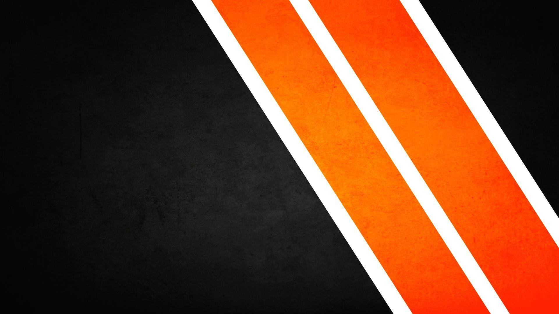 orange and black wallpaper hd