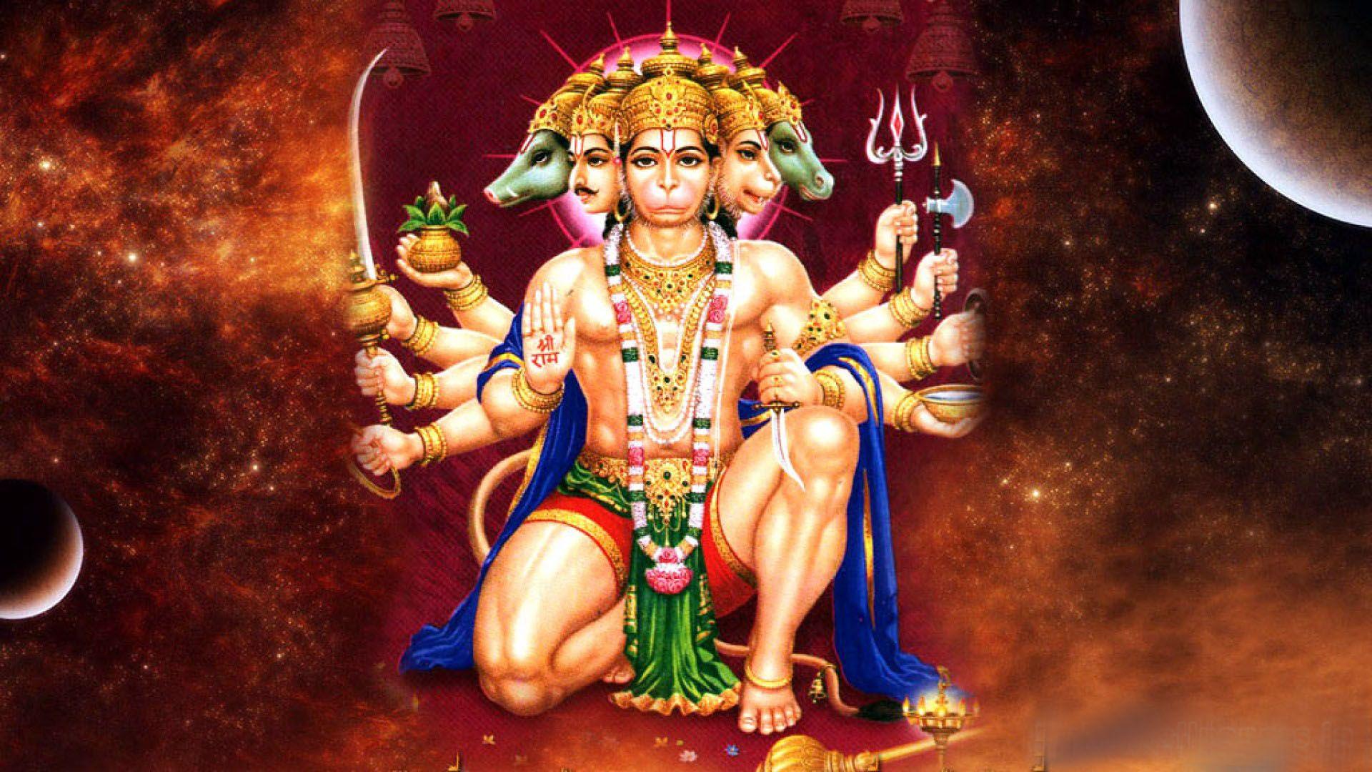 Lord Hanuman Hd Destop Background