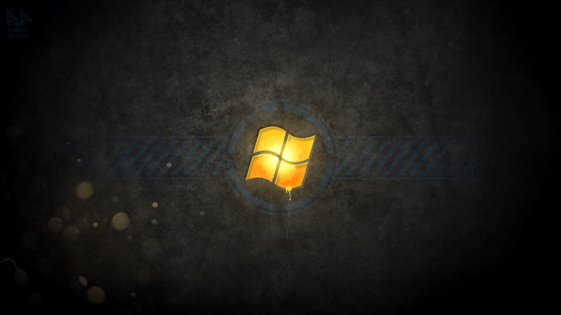 Windows Radioactive Orange By Shak Designs