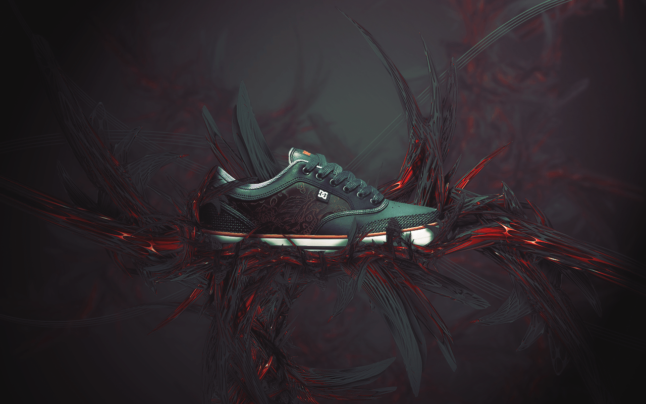 3d shoes wallpaper