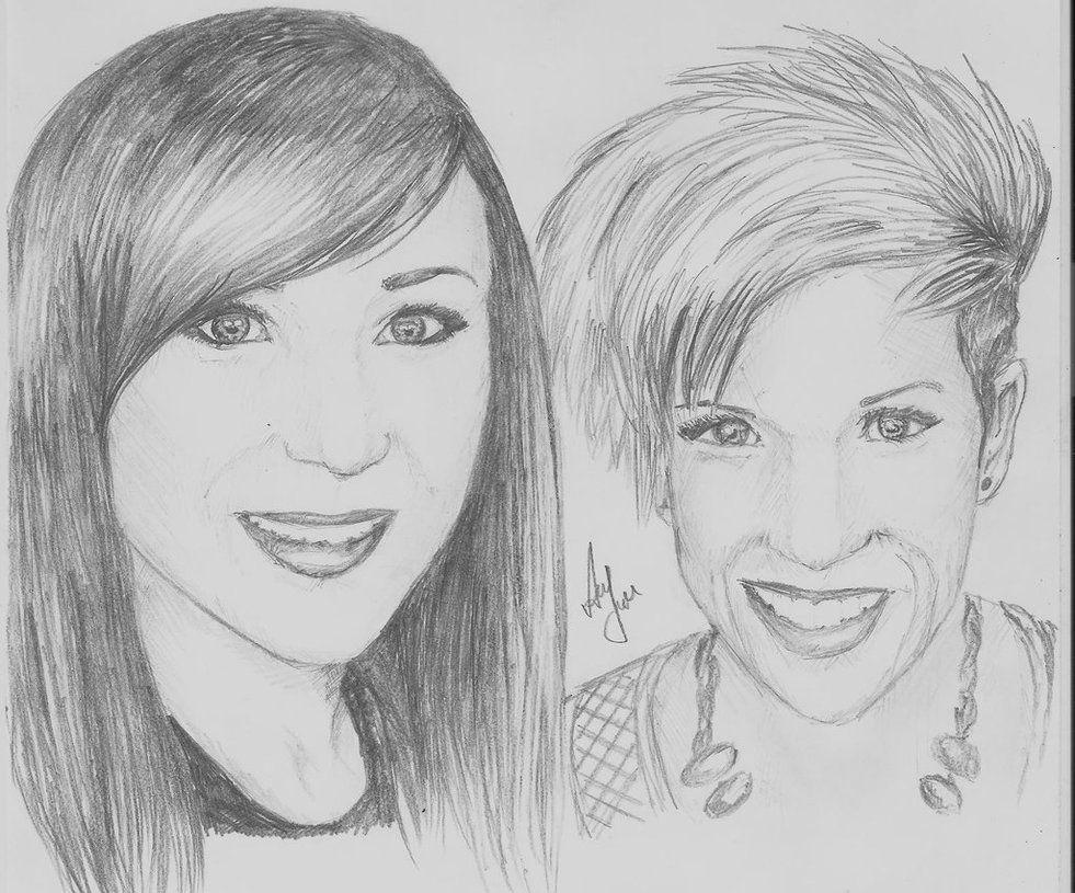 Korey Cooper and Jen Ledger (Skillet)