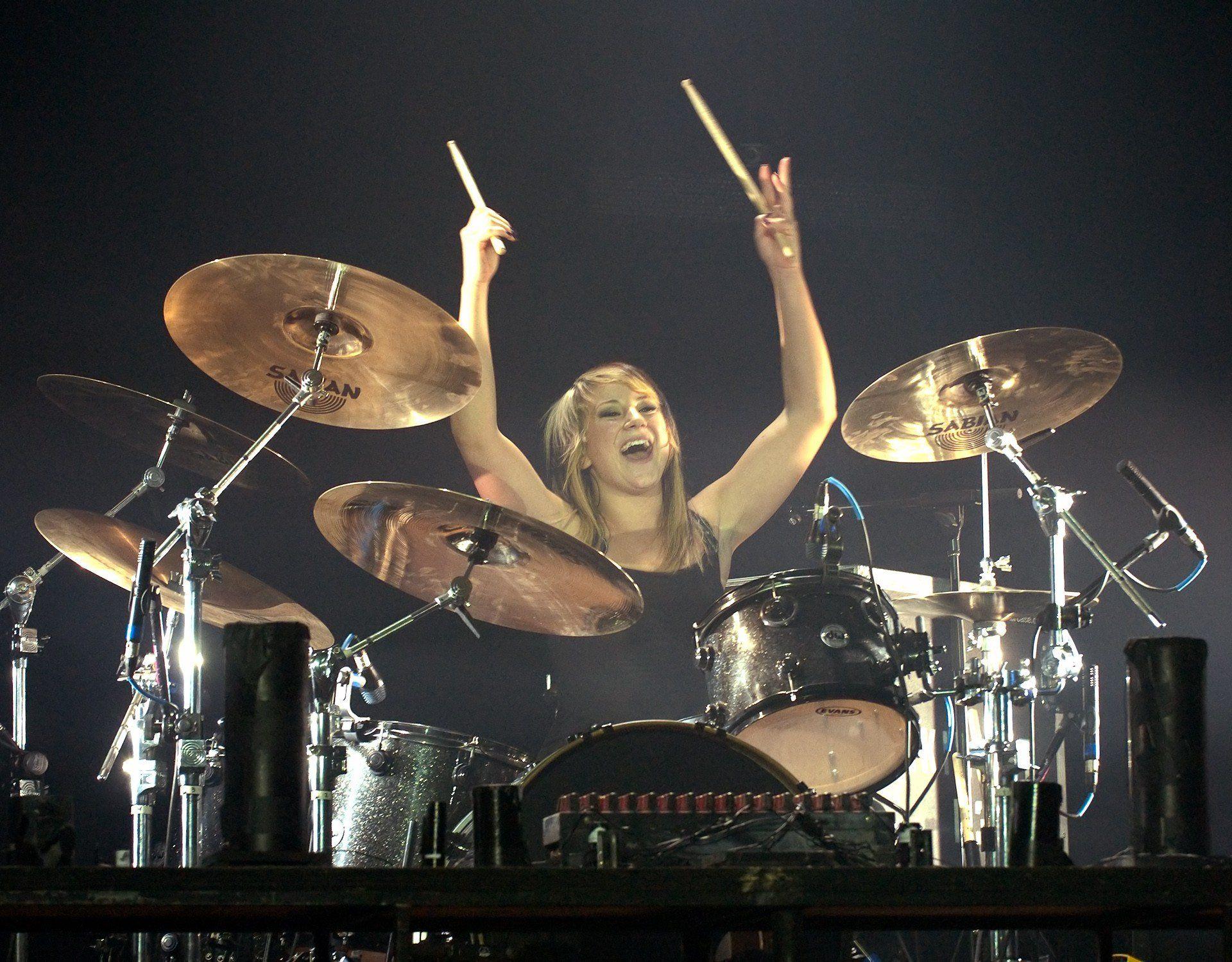 Jen Ledger Skillet Drummer Hard Rock