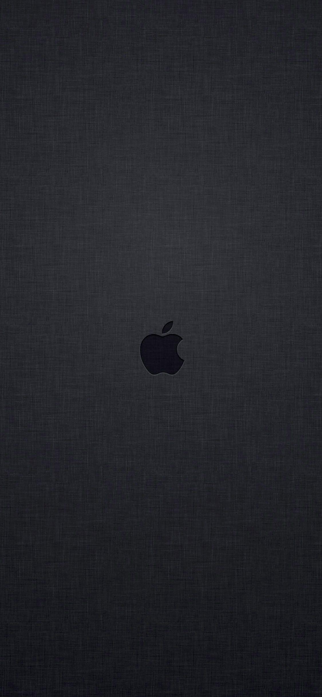 Wallpaper Tiny Apple Logo Dark Wallpaper