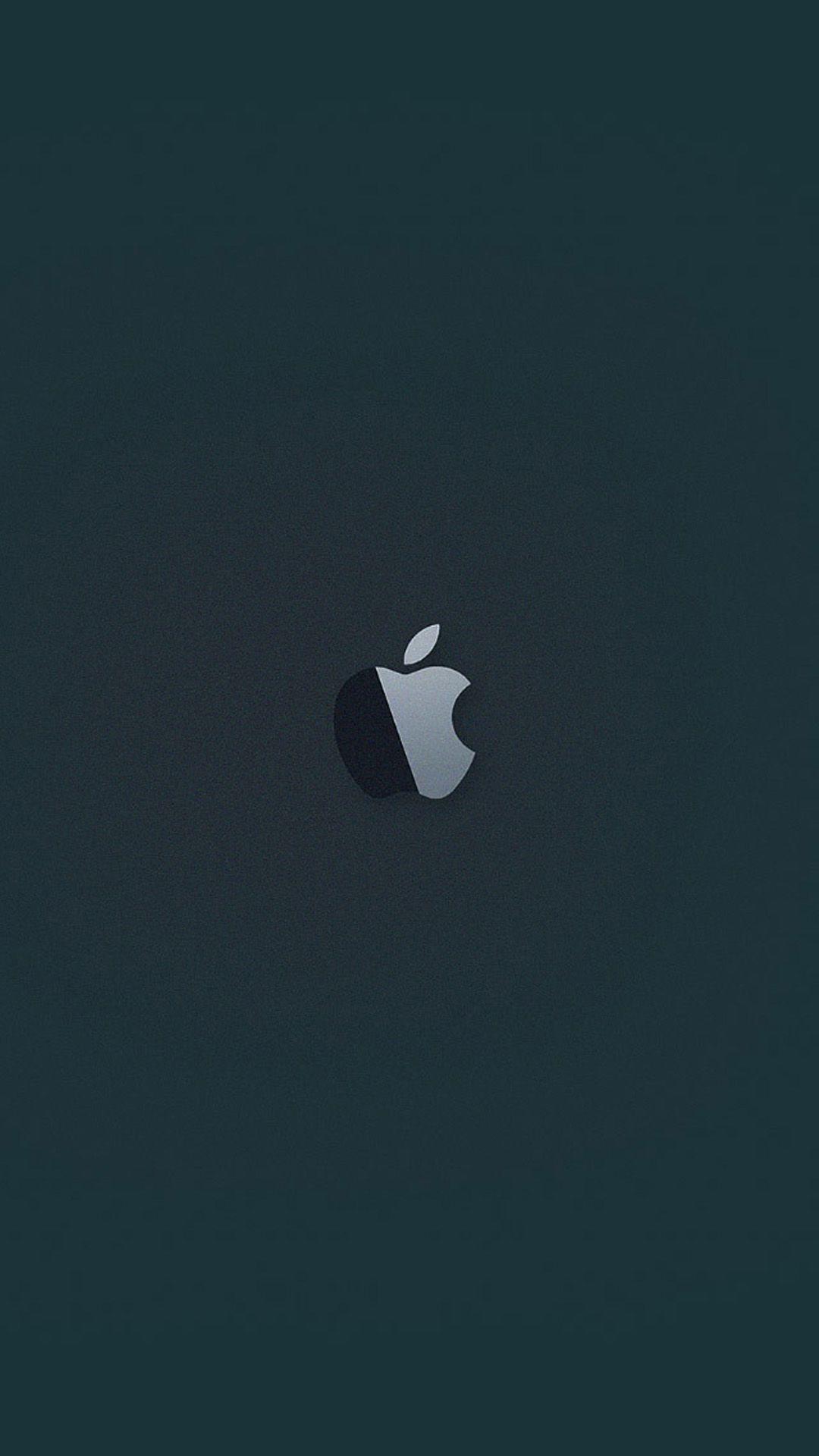 Apple Shiny Black Rear iPhone Wallpaper Download