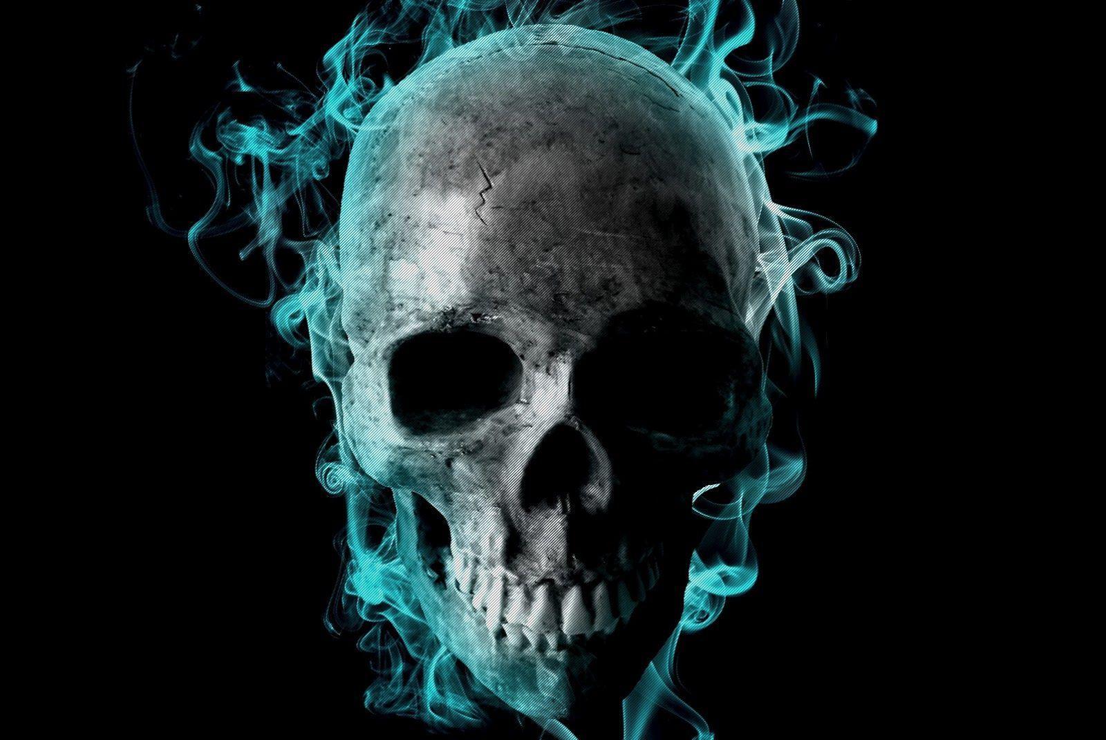 Incredible Flaming Skull 3D Wallpaper.org. More Ghost