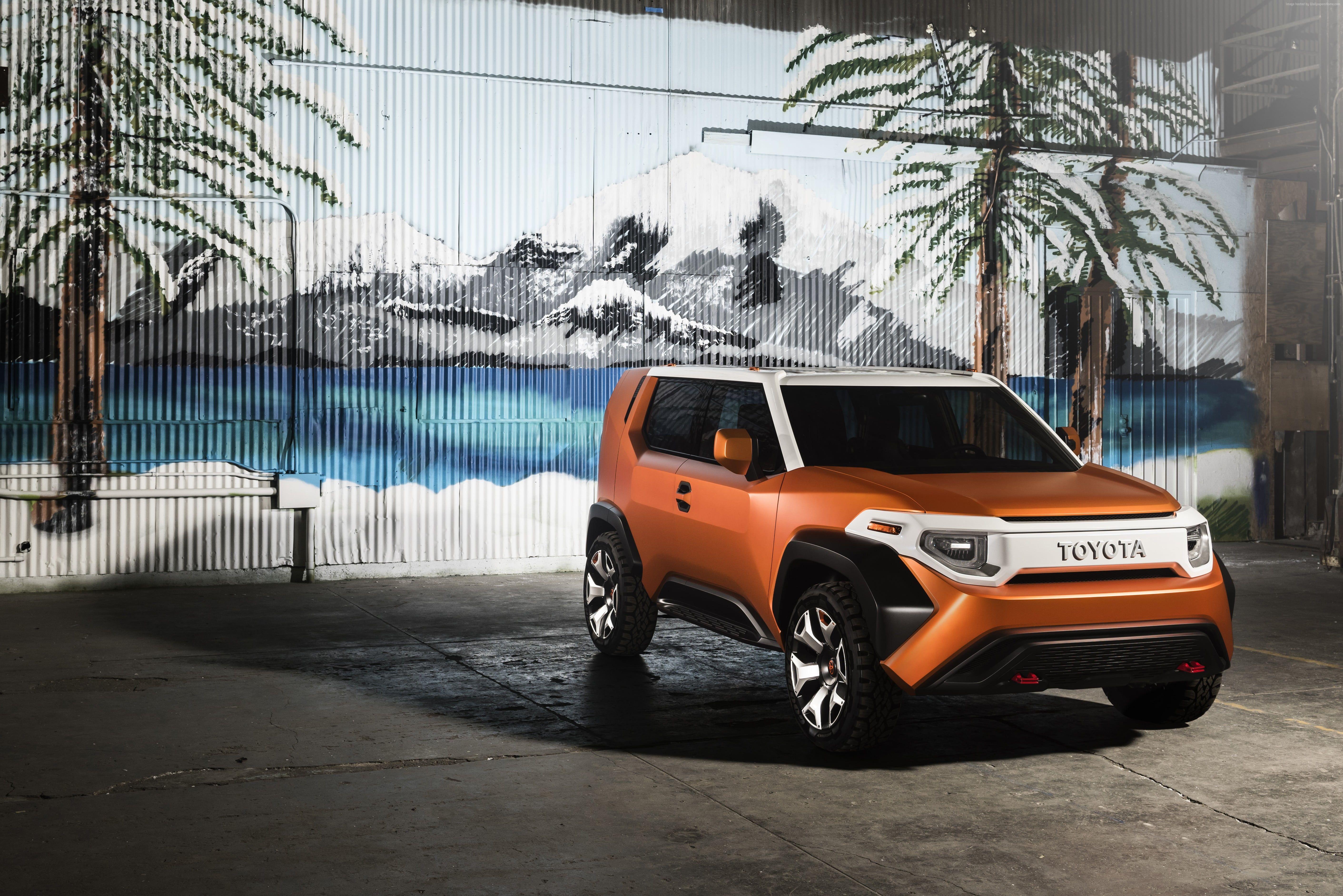 Brown Toyota FJ Cruiser HD wallpaper