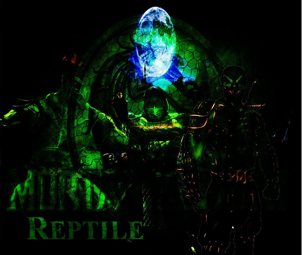 MK9 Reptile Wallpaper V3 By Reaper The Creeper