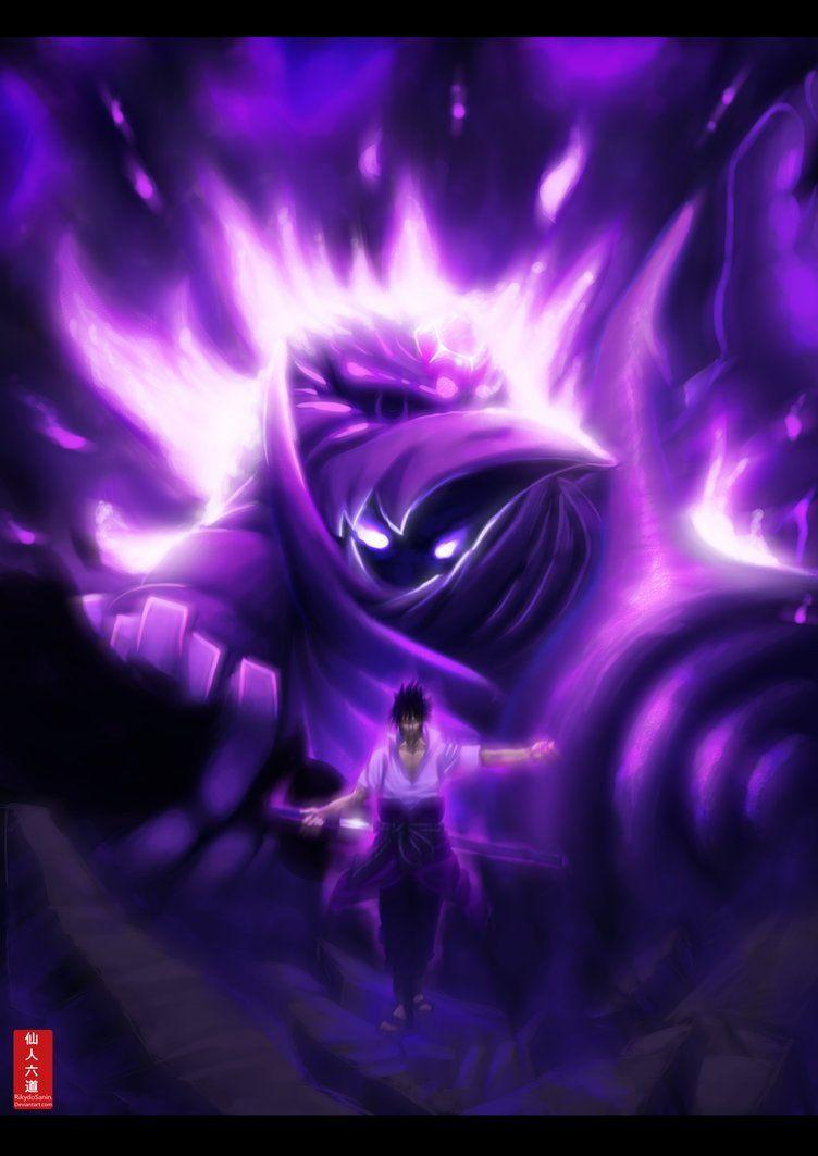 Wallpaper Sasuke Rinnegan Susanoo