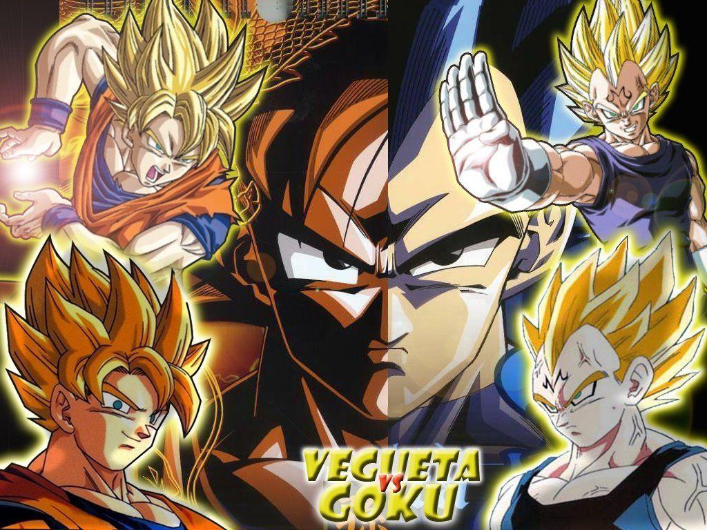Goku Vs Vegeta Wallpaper for 1024x768