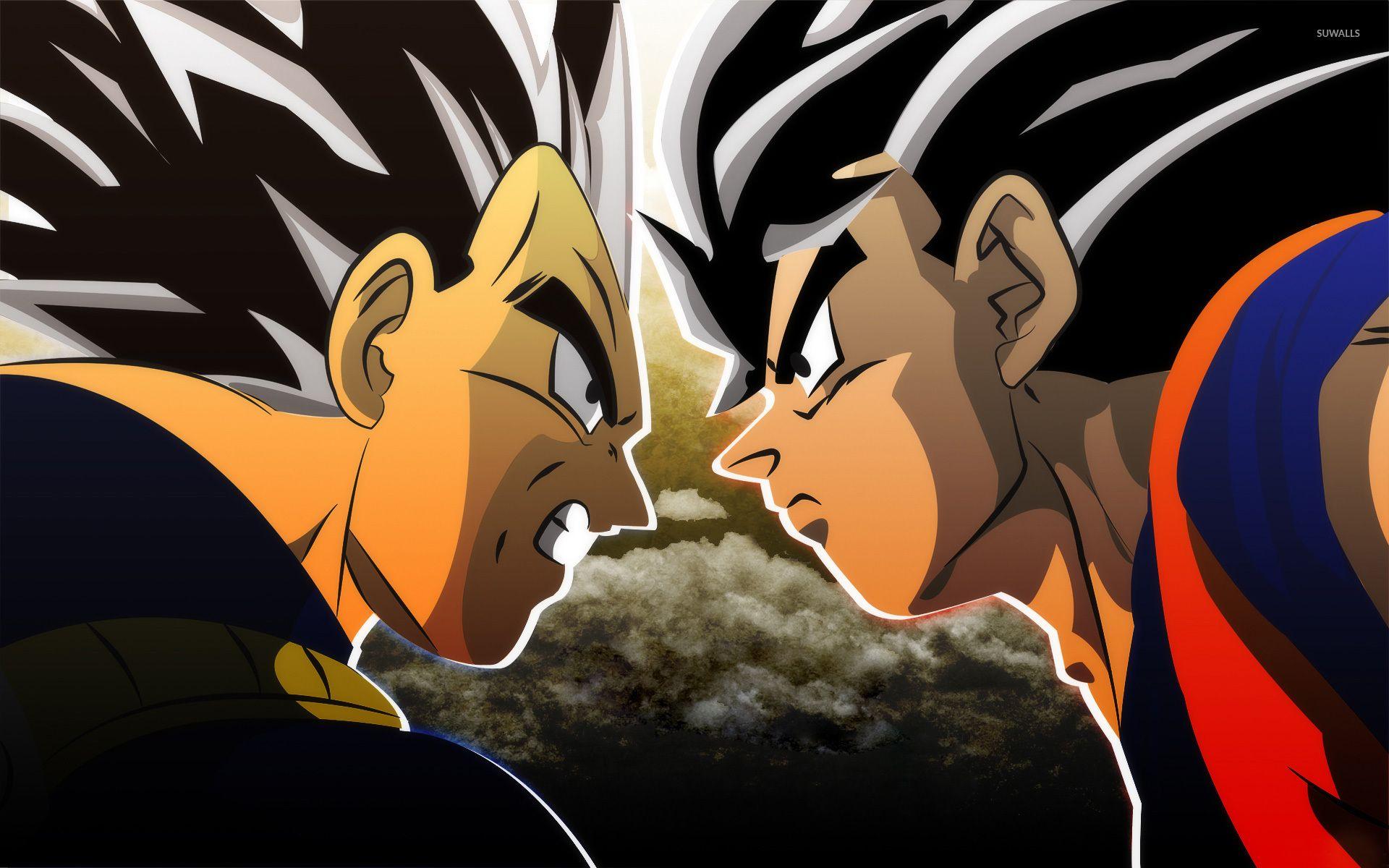 Goku vs Vegeta Ball Z wallpaper wallpaper
