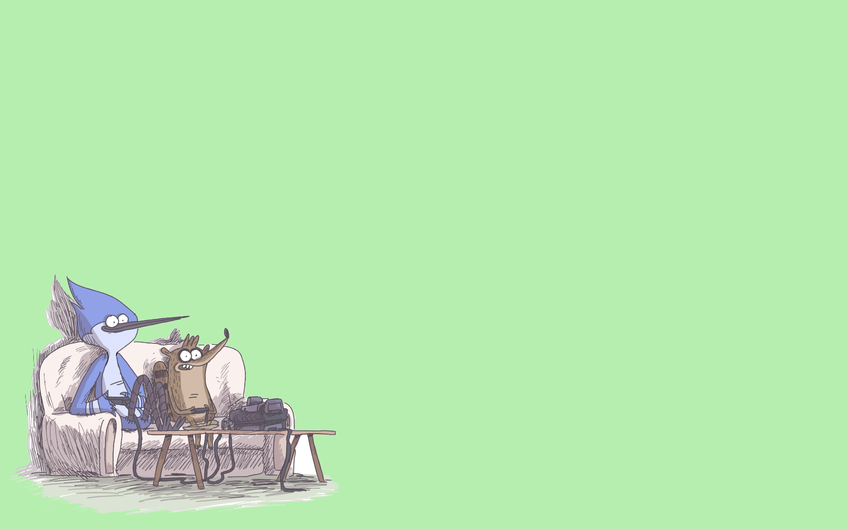 OQL:848 Show Wallpaper, Regular Show HD Wallpaper