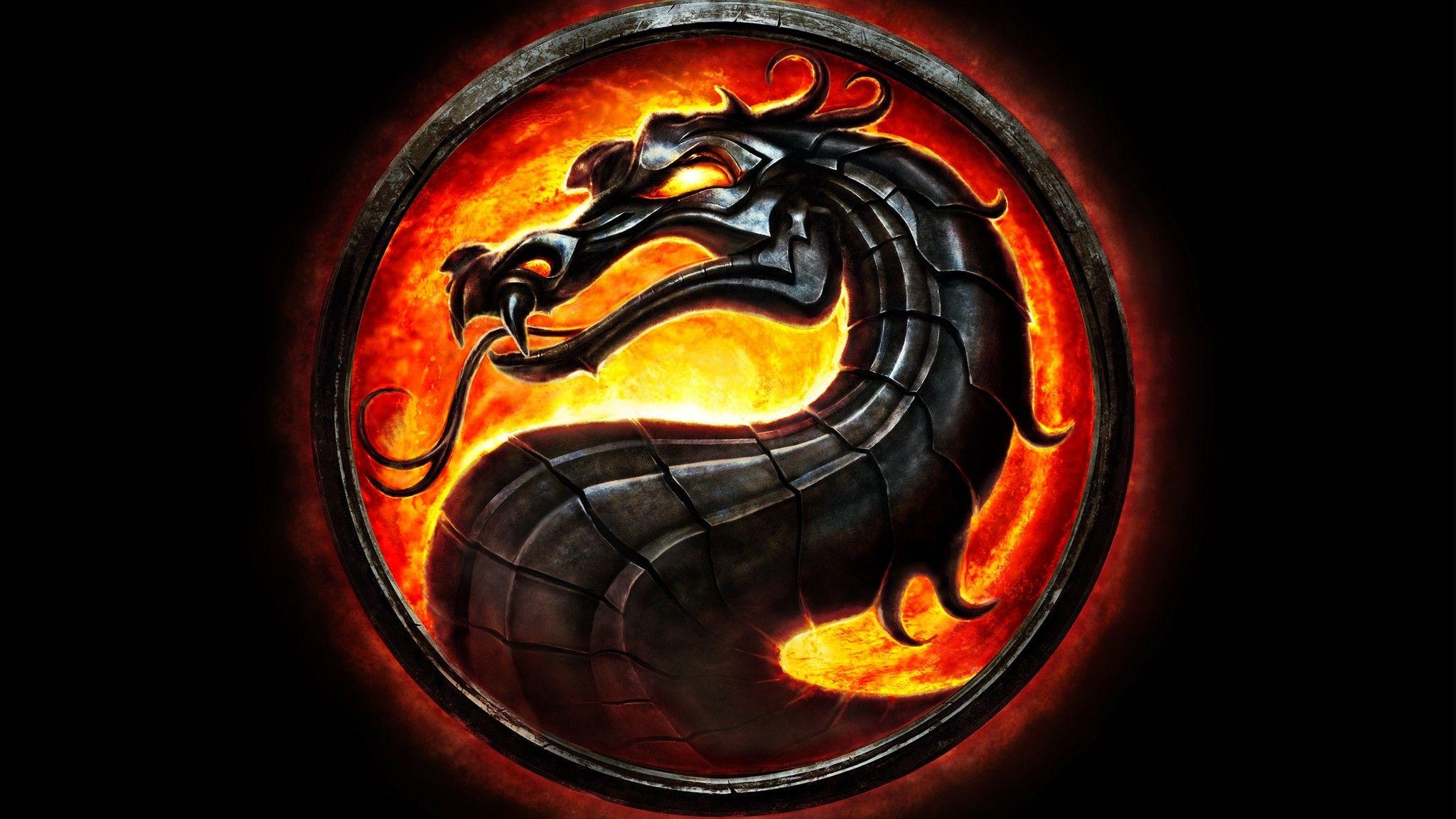 Dragon Logo 2048x1152 Resolution HD 4k Wallpaper, Image