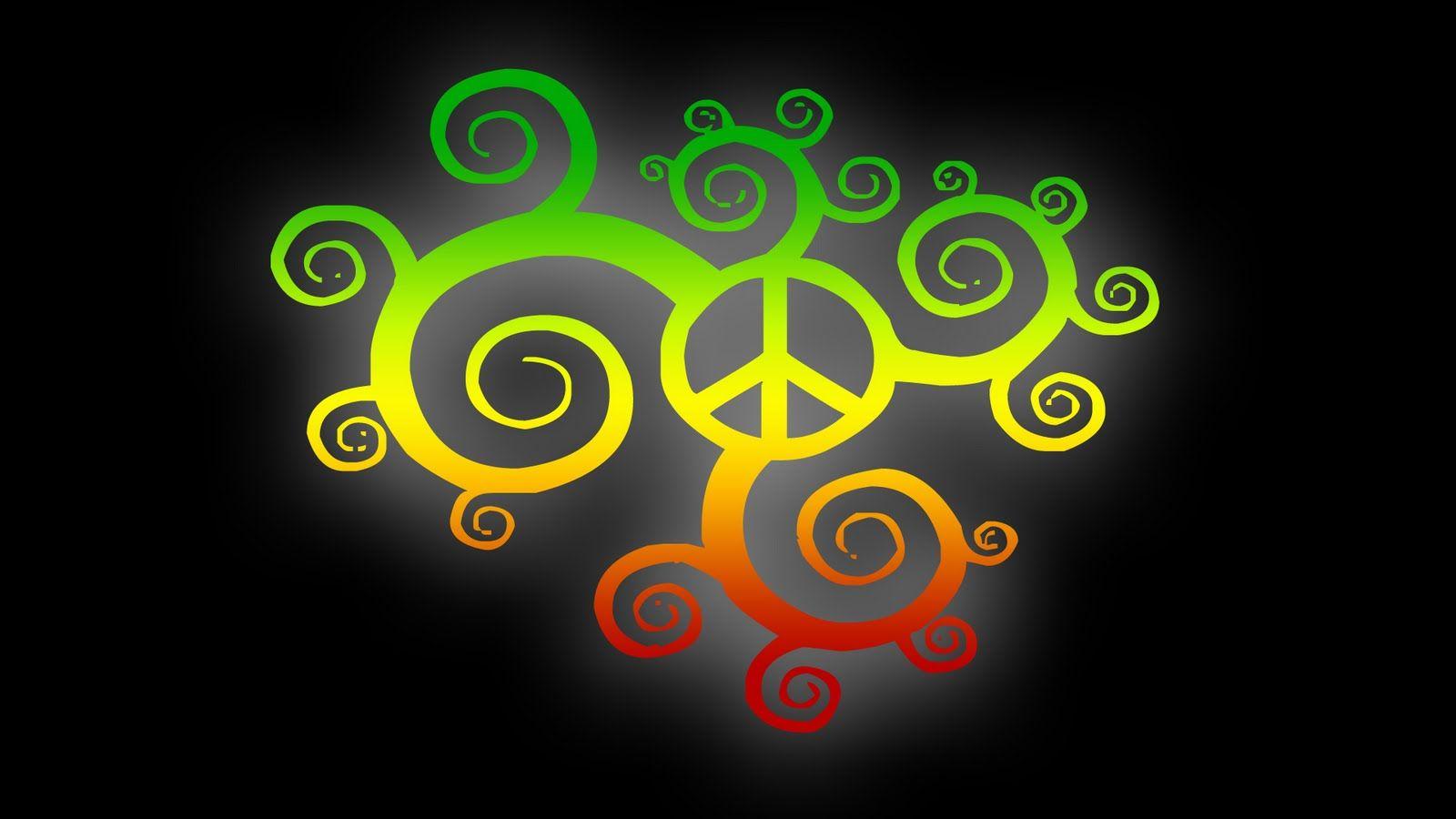 Rasta Color Wallpaper
