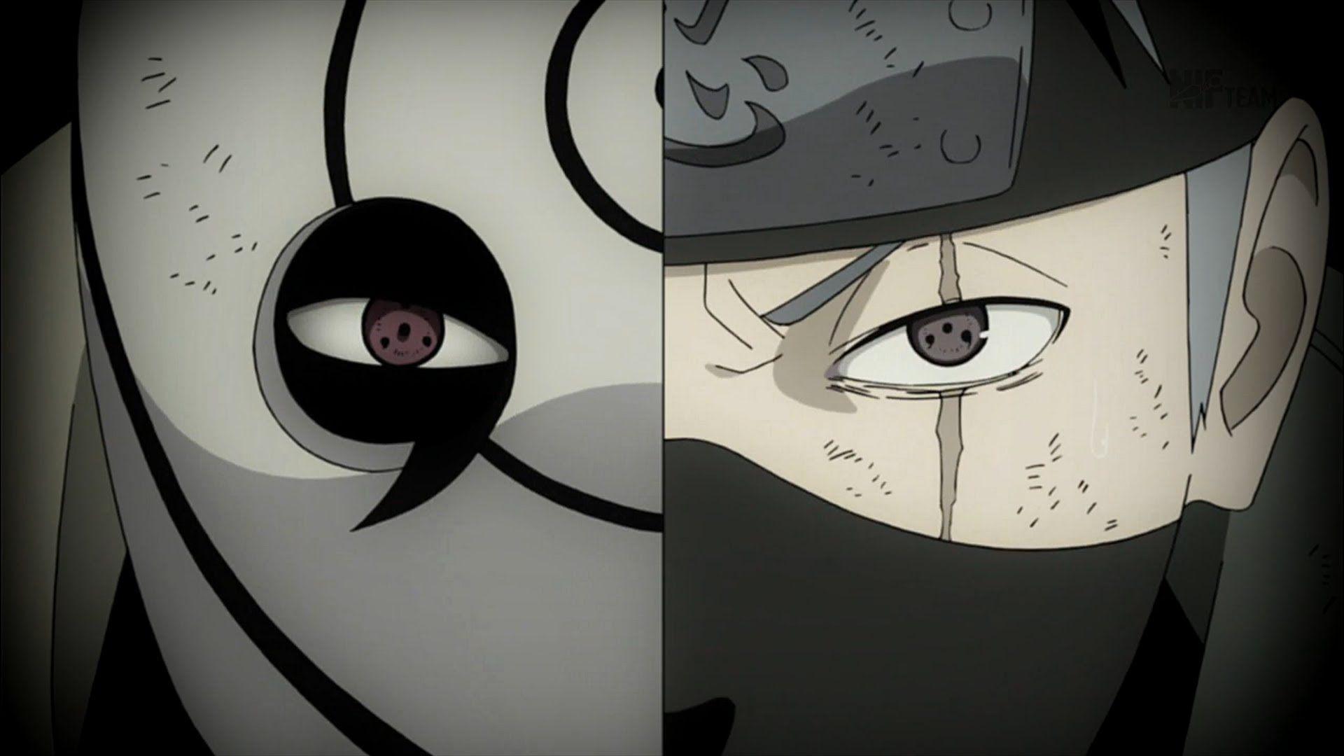 Download Kakashi vs Obito wallpaper to your cell phone kakashi. HD