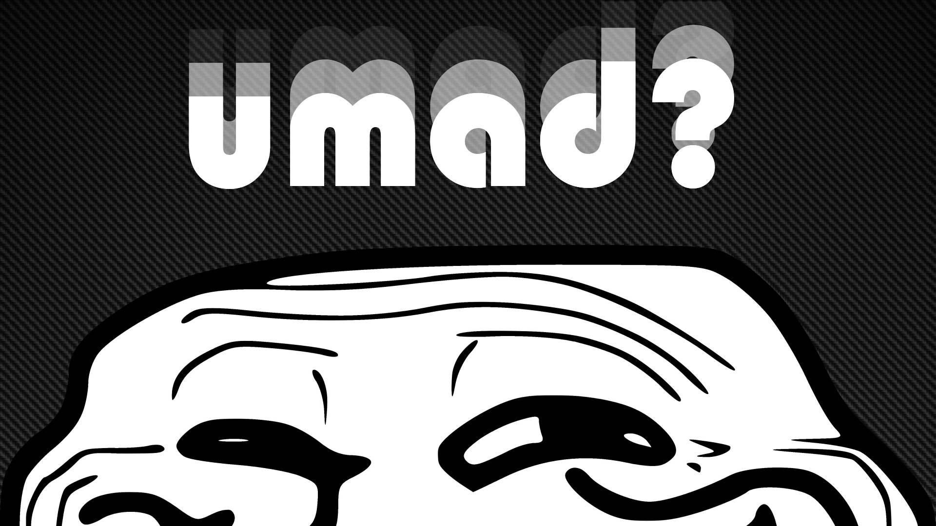 U Mad Bro Troll Face Funny Wallpaper. HD Desktop Background
