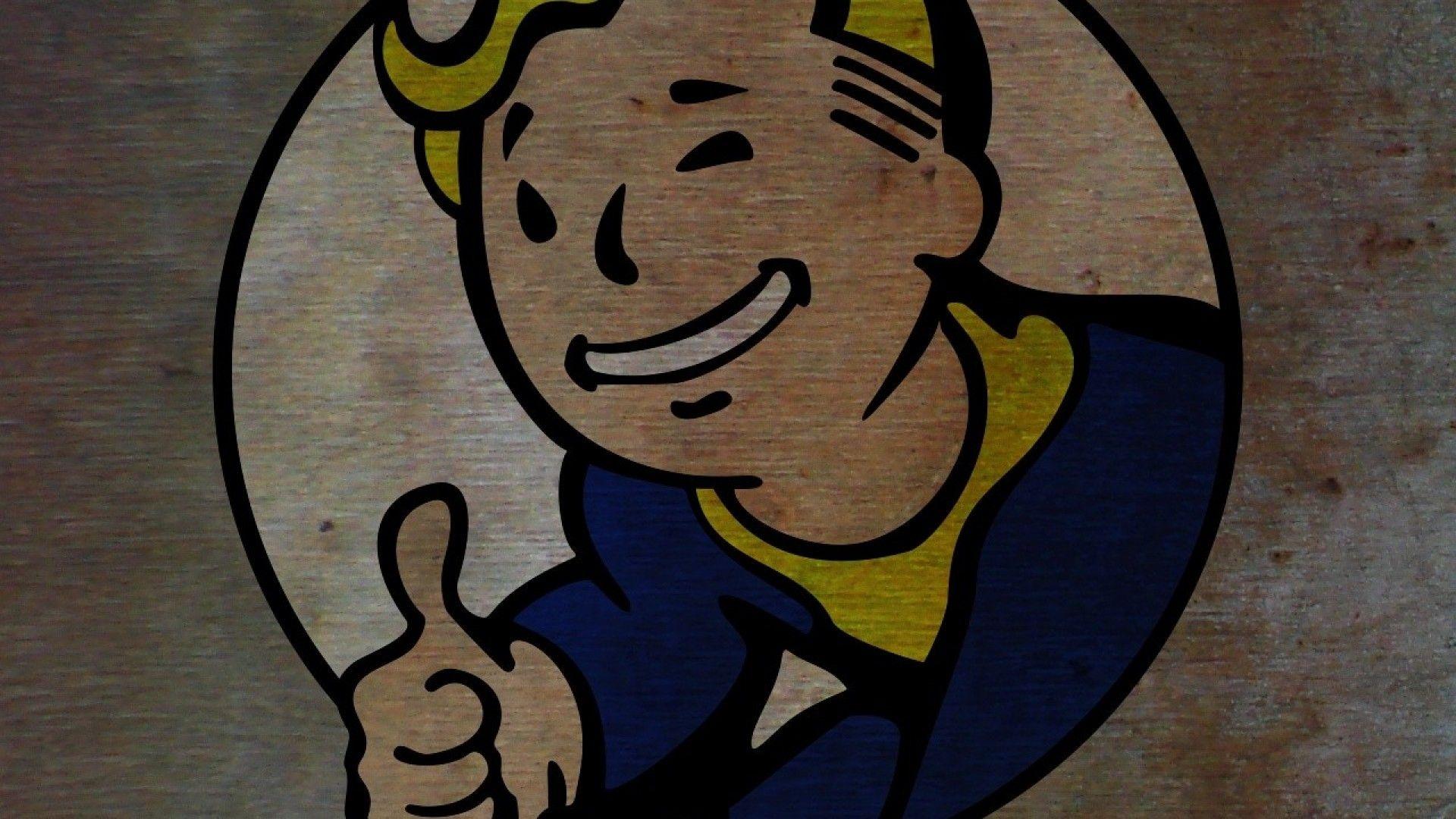 ScreenHeaven: Fallout Vault Boy desktop and mobile background