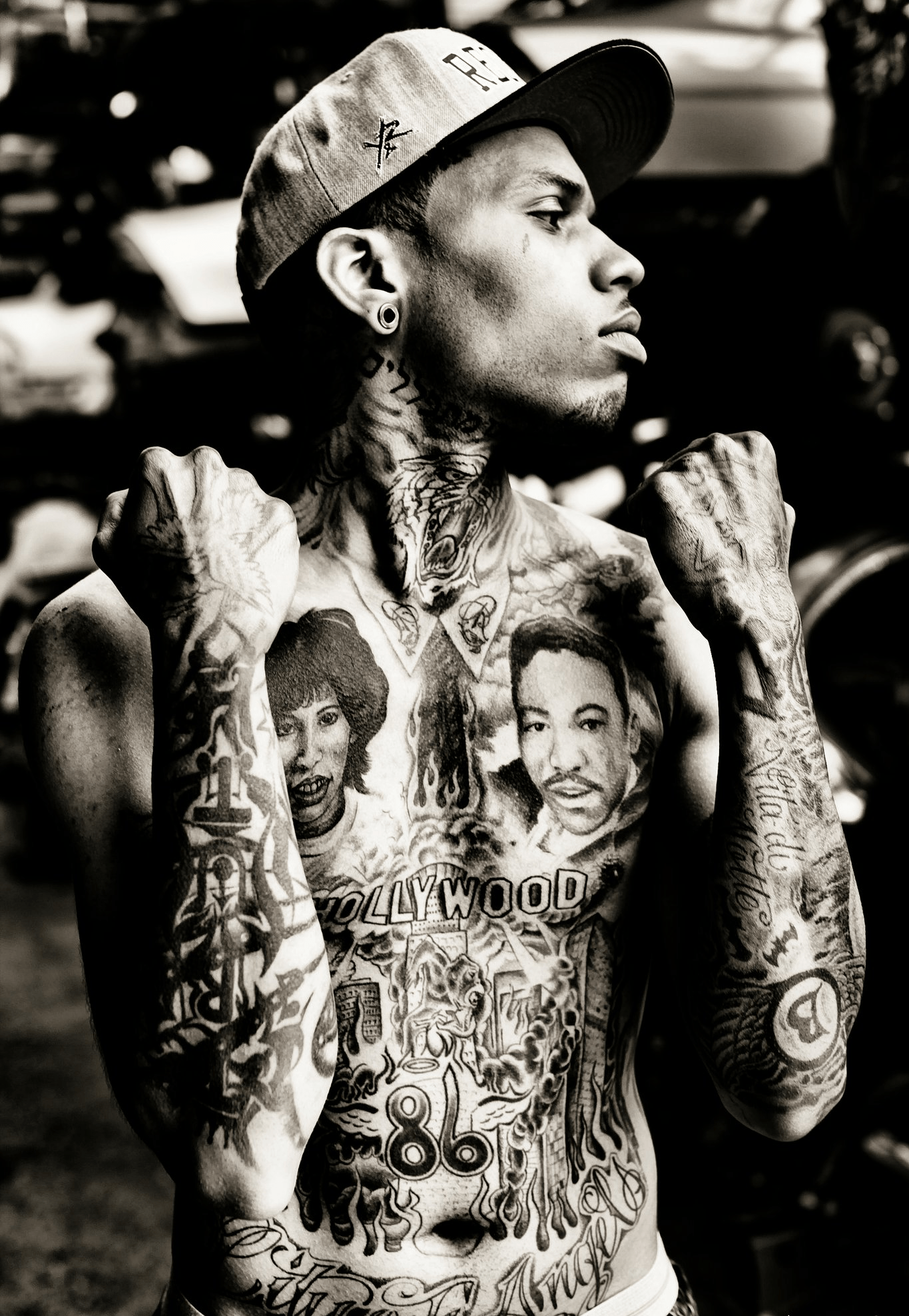Kid Ink Tattoos. Kid ink, Rapper and Tattoo