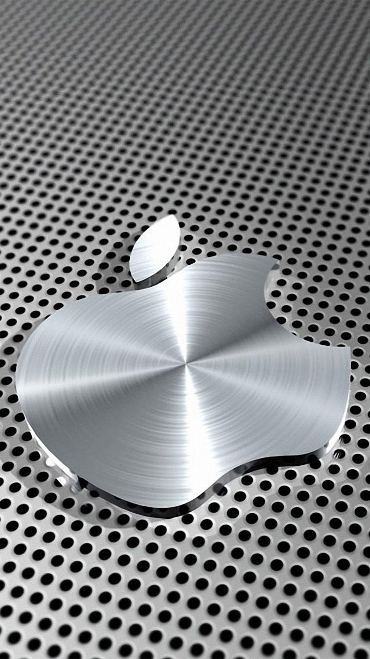 Aluminum Apple Logo IPhone 6 6 Plus Wallpaper And Background