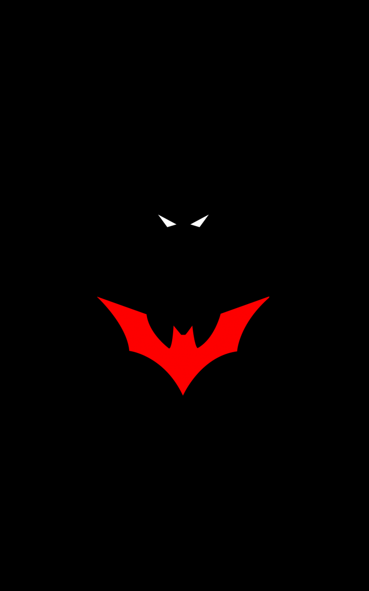 Batman, Batman Logo, DC Comics, Minimalism, Portrait Display