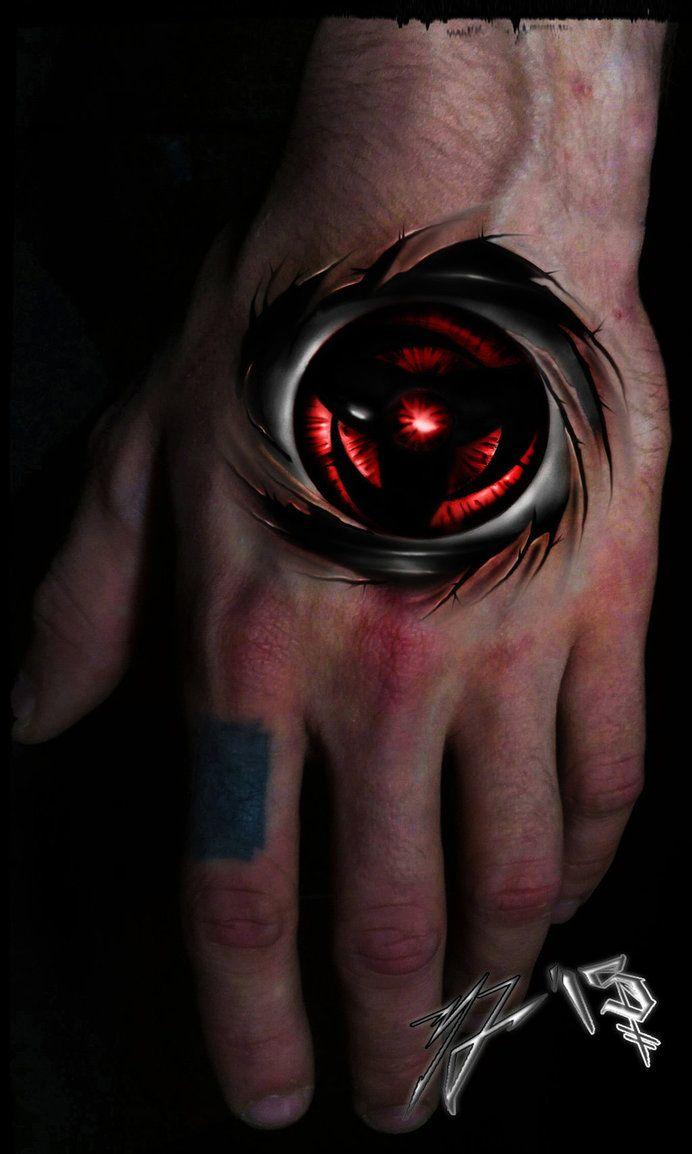 129 Stunning Sharingan Tattoos That Will Bring Back Your Childhood