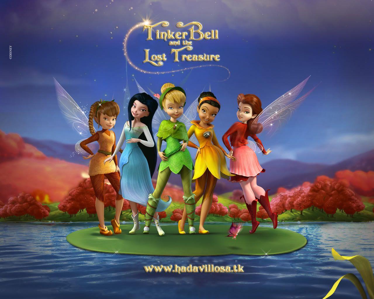 Tinker bell and the lost treasure Wallpaper