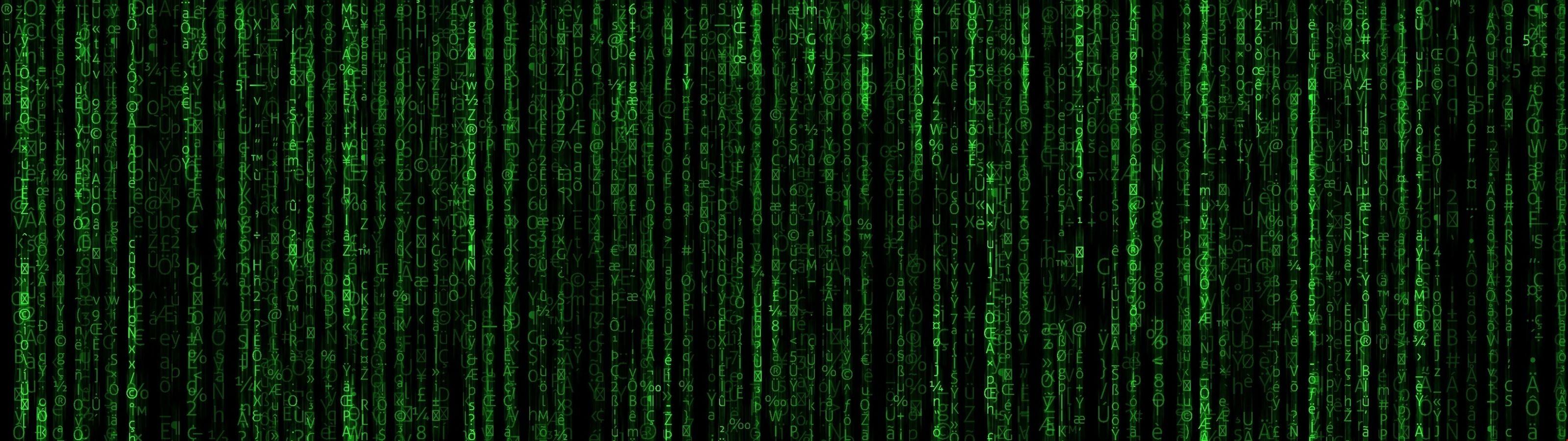 3k Matrix Code Background. HD Wallpaper 5k