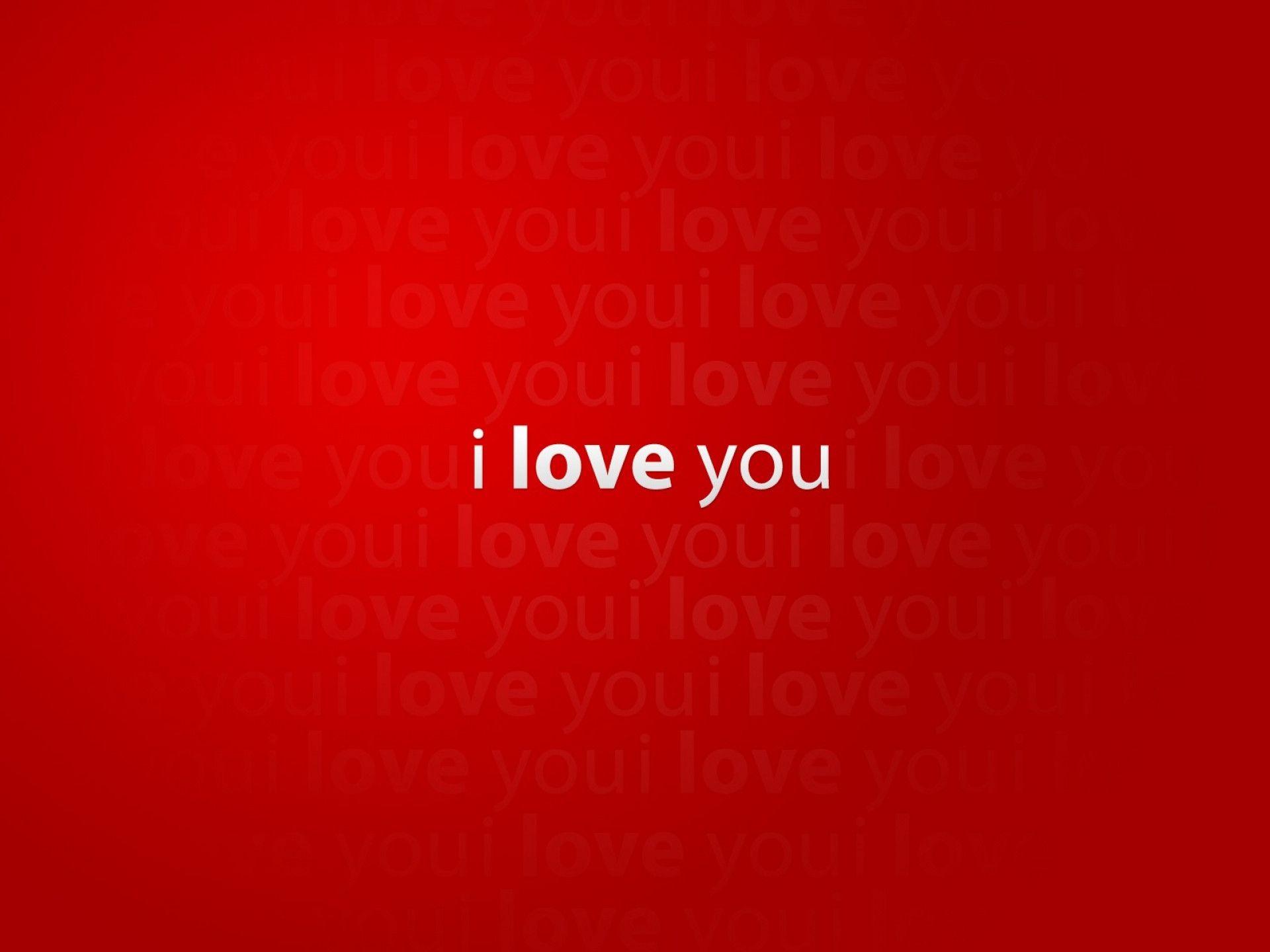 I Love You Wallpaper