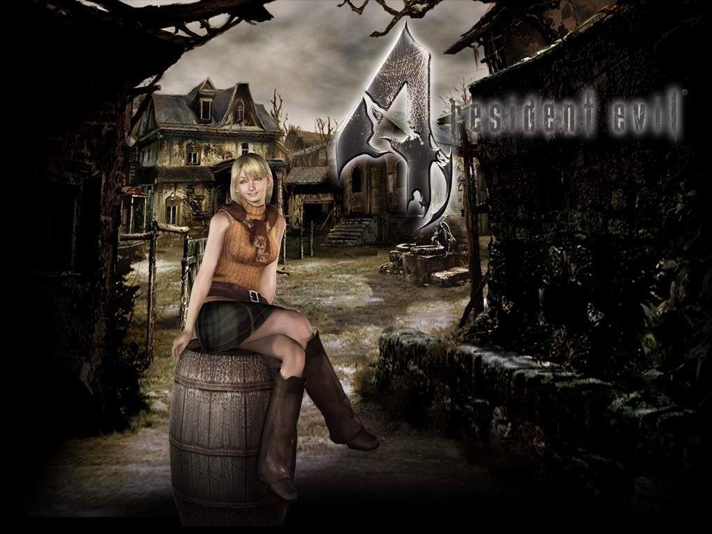 Resident Evil 4 Wallpaper: RE4 Widesreen Ashley - Minitokyo