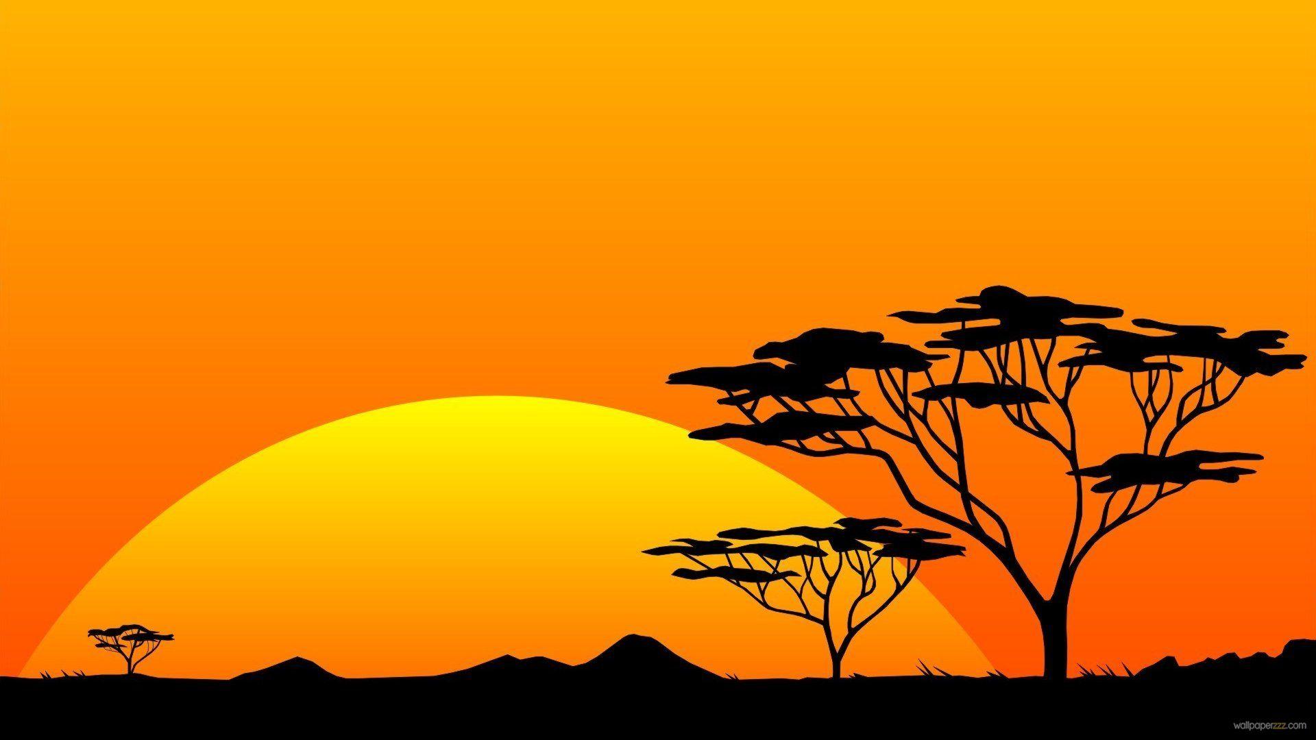 Sunrise In Africa Wallpapers Wallpaper Cave