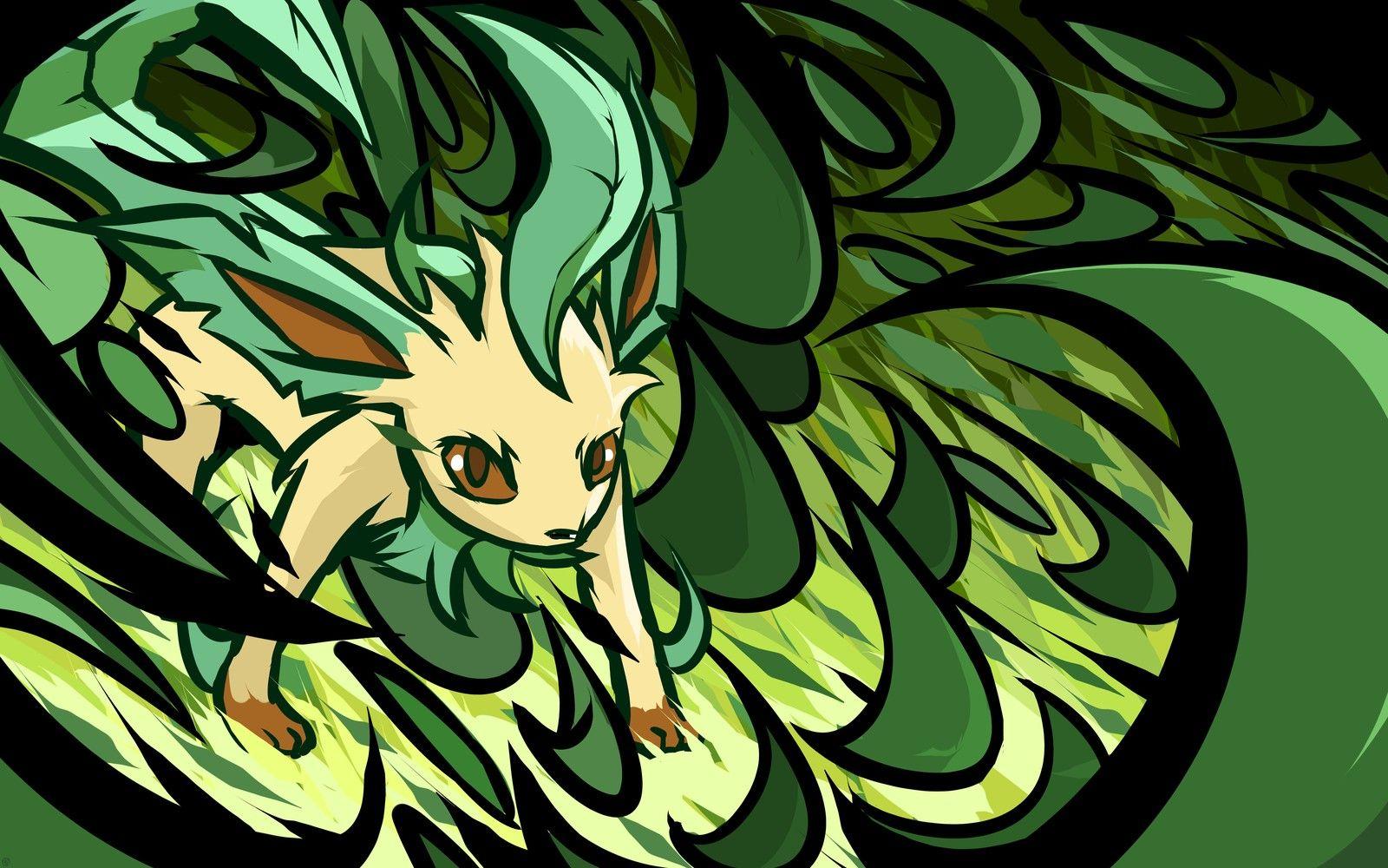 ishmam, Leafeon, Pokémon Wallpaper HD / Desktop and Mobile Background