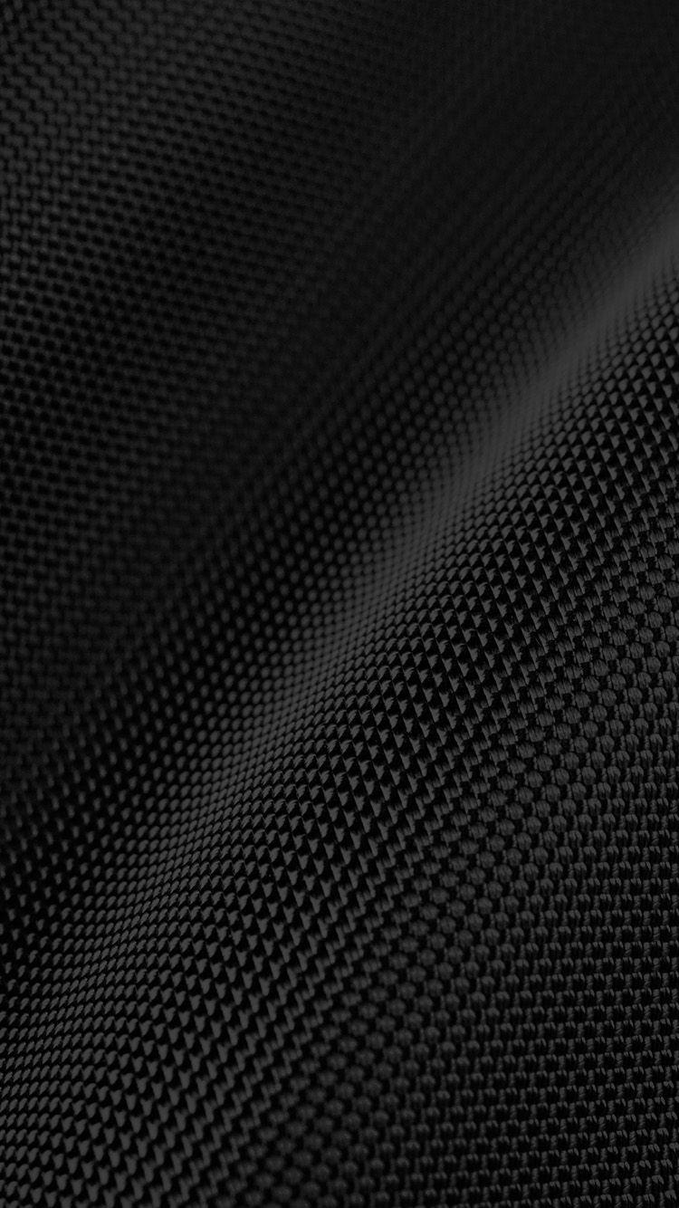 Dark Carbon Fiber Wave Pattern iPhone 6 Wallpaper. текстура