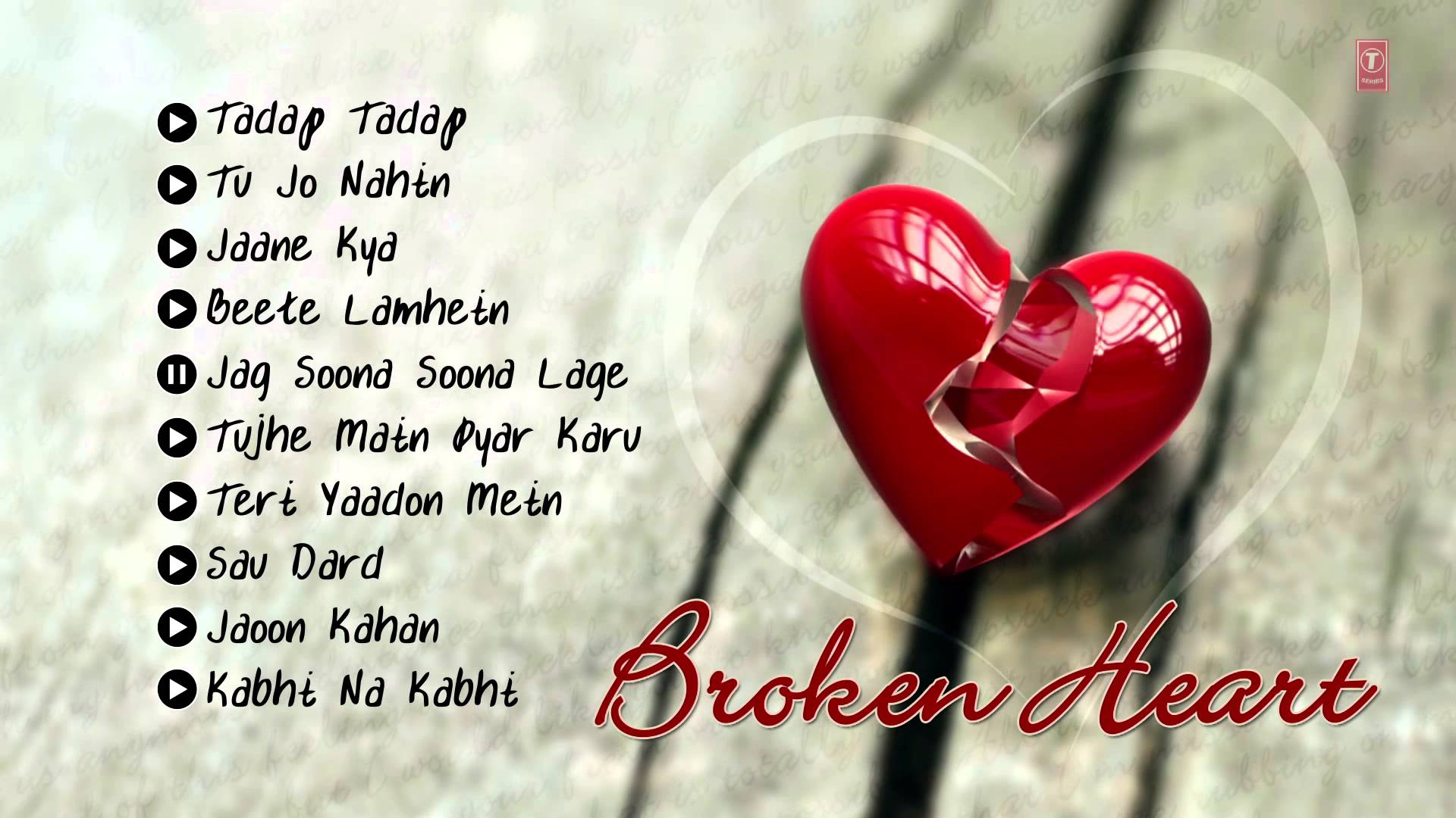 Broken Heart Bollywood Sad Songs (Jukebox) Break Up Songs (Best