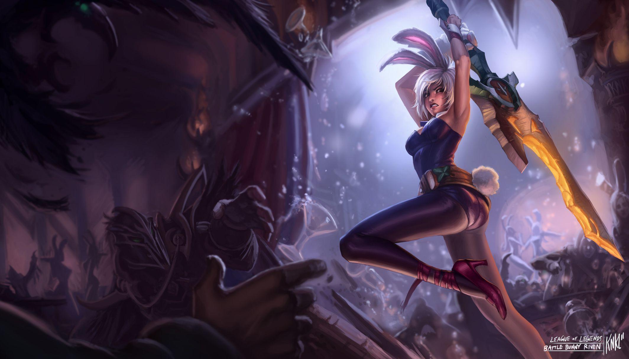 Riven (League Of Legends) HD Wallpaper