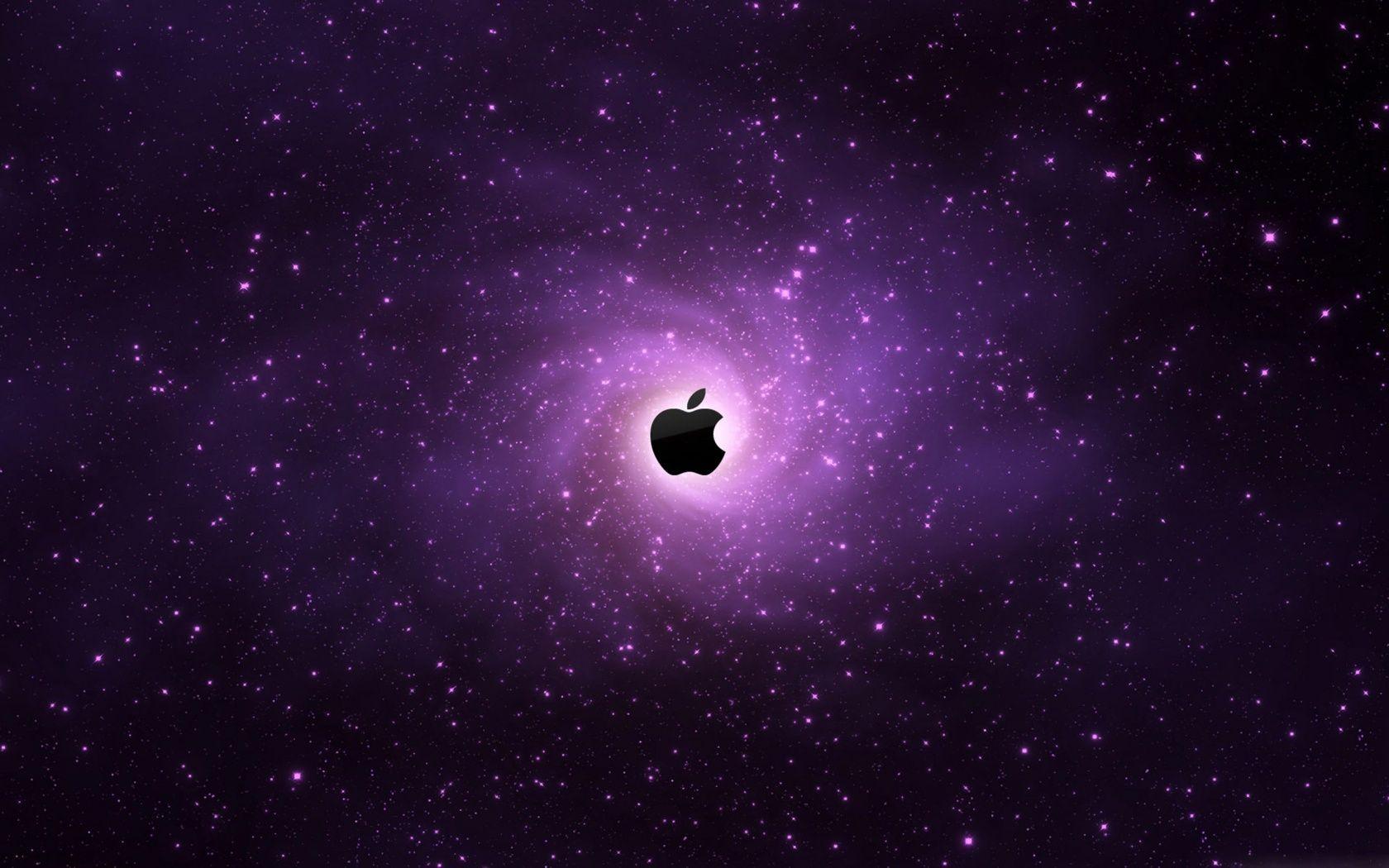 Apple Galaxy desktop PC and Mac wallpaper