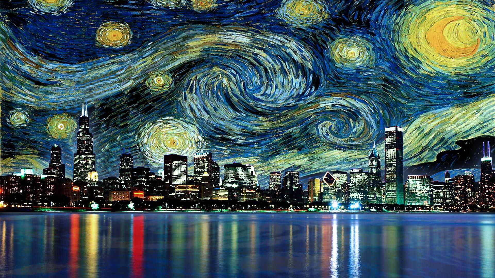 Vincent Van Gogh Starry Night Wallpaper. Wallpaper Studio 10