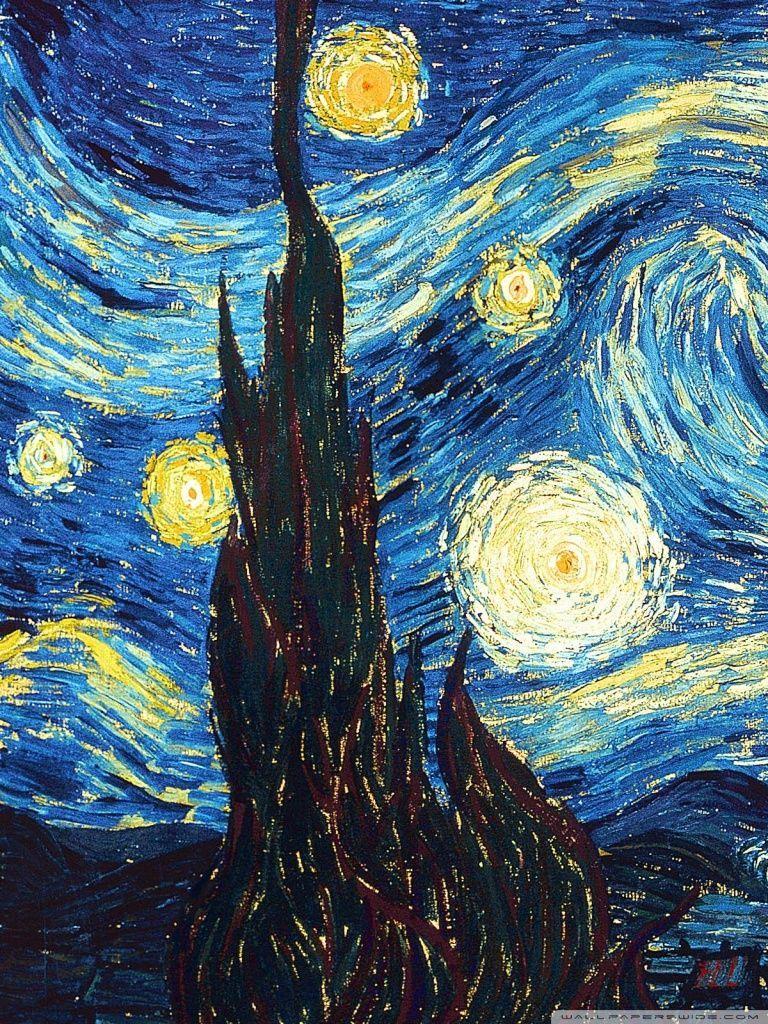The starry night by vincent van gogh 1080P 2K 4K 5K HD wallpapers free  download  Wallpaper Flare