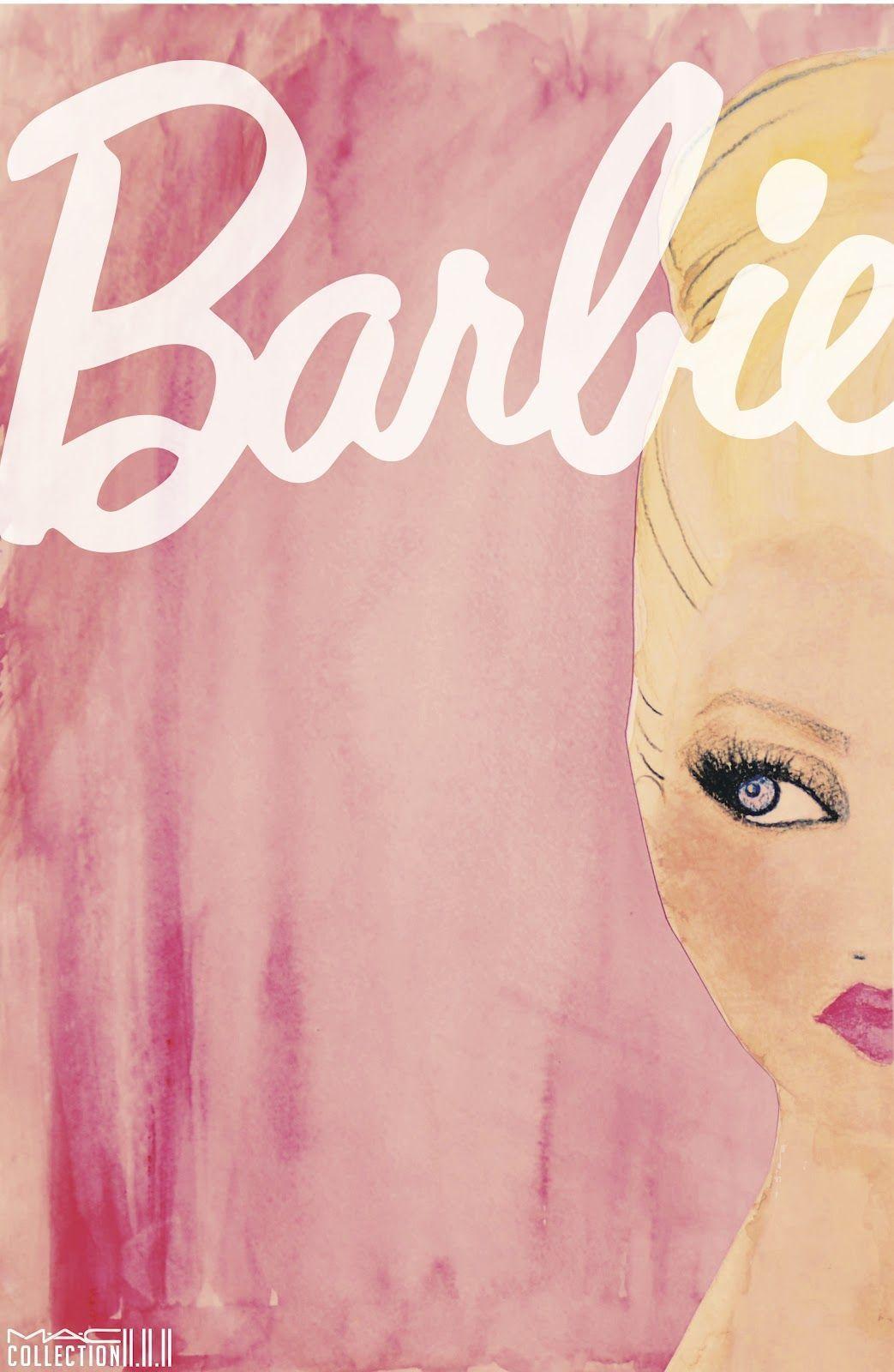 Vintage Barbie iPhone Wallpaper
