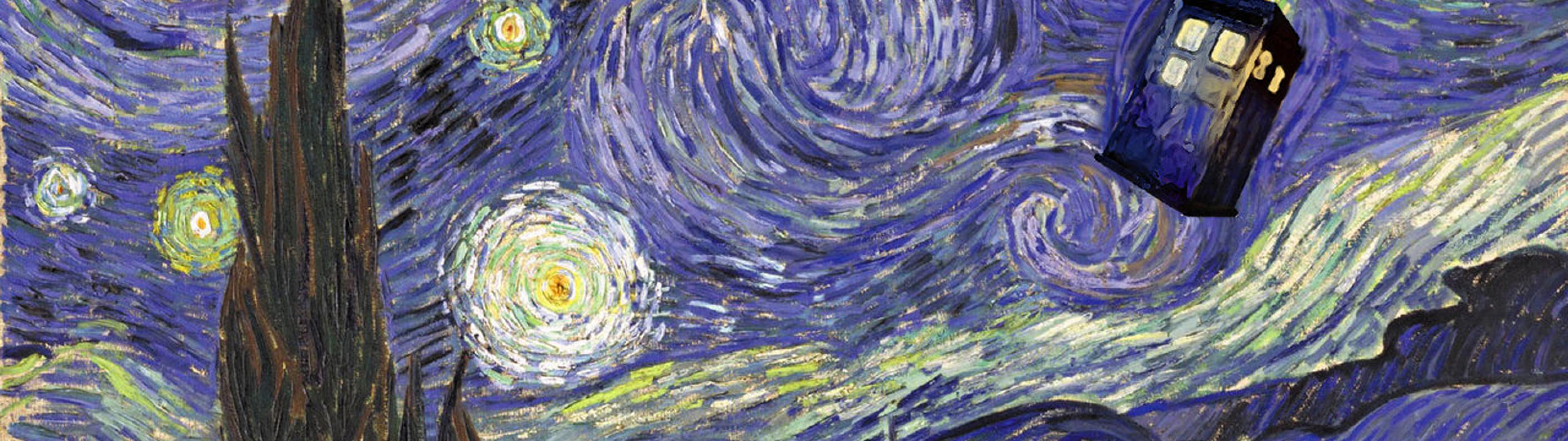 Doctor Who Starry Night Wallpaper